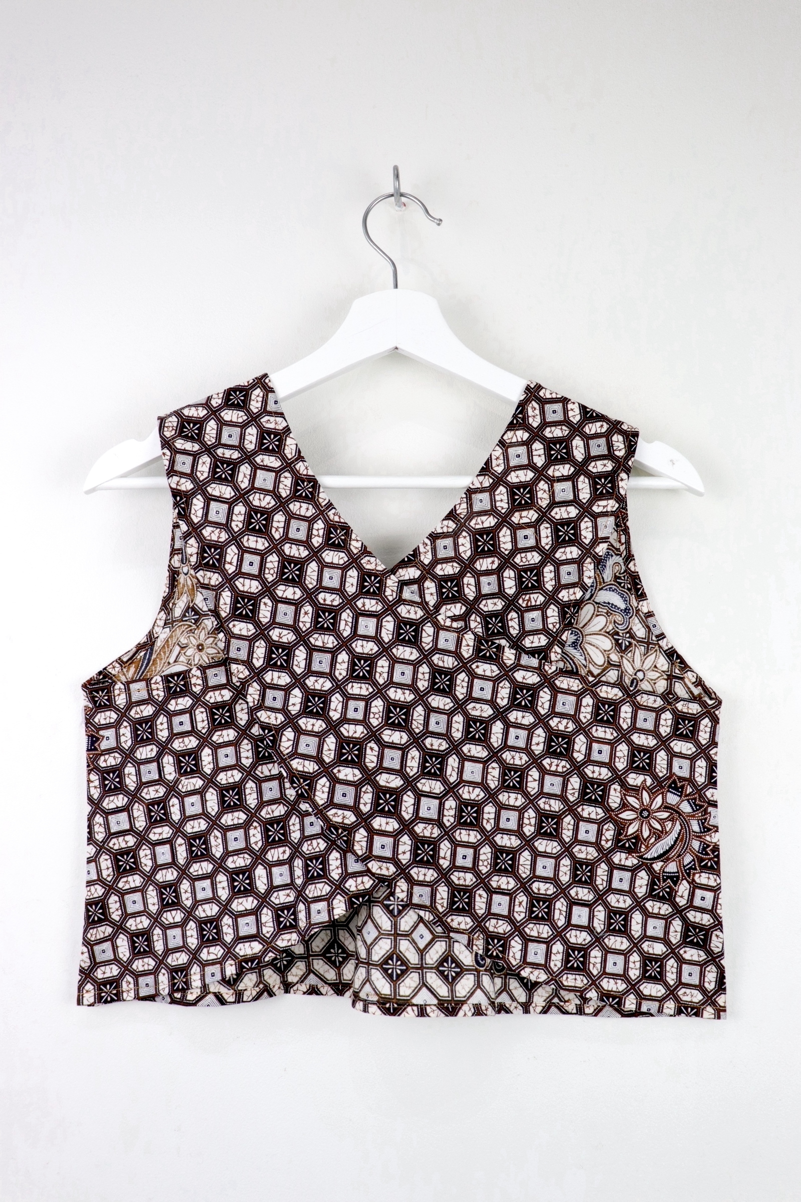 Napkin Batik Top - Mahogany
