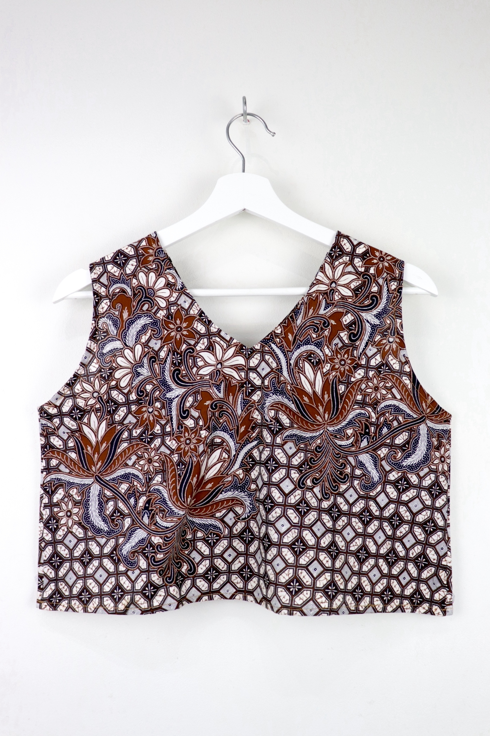 Napkin Batik Top - Mahogany