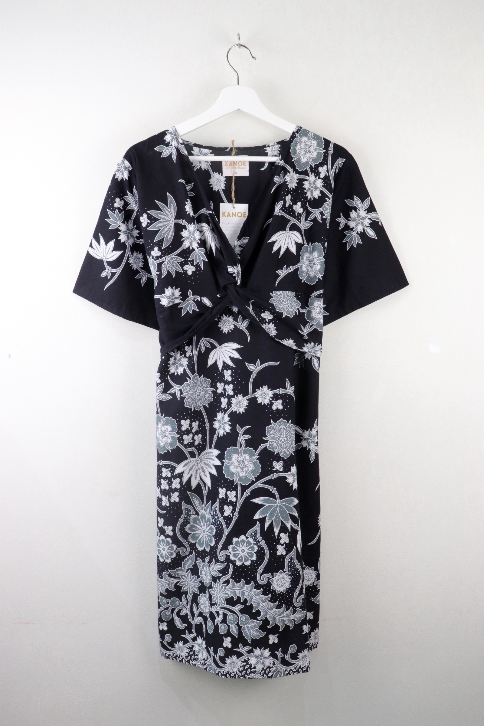  Twisted Front Dress - Nora Noir 