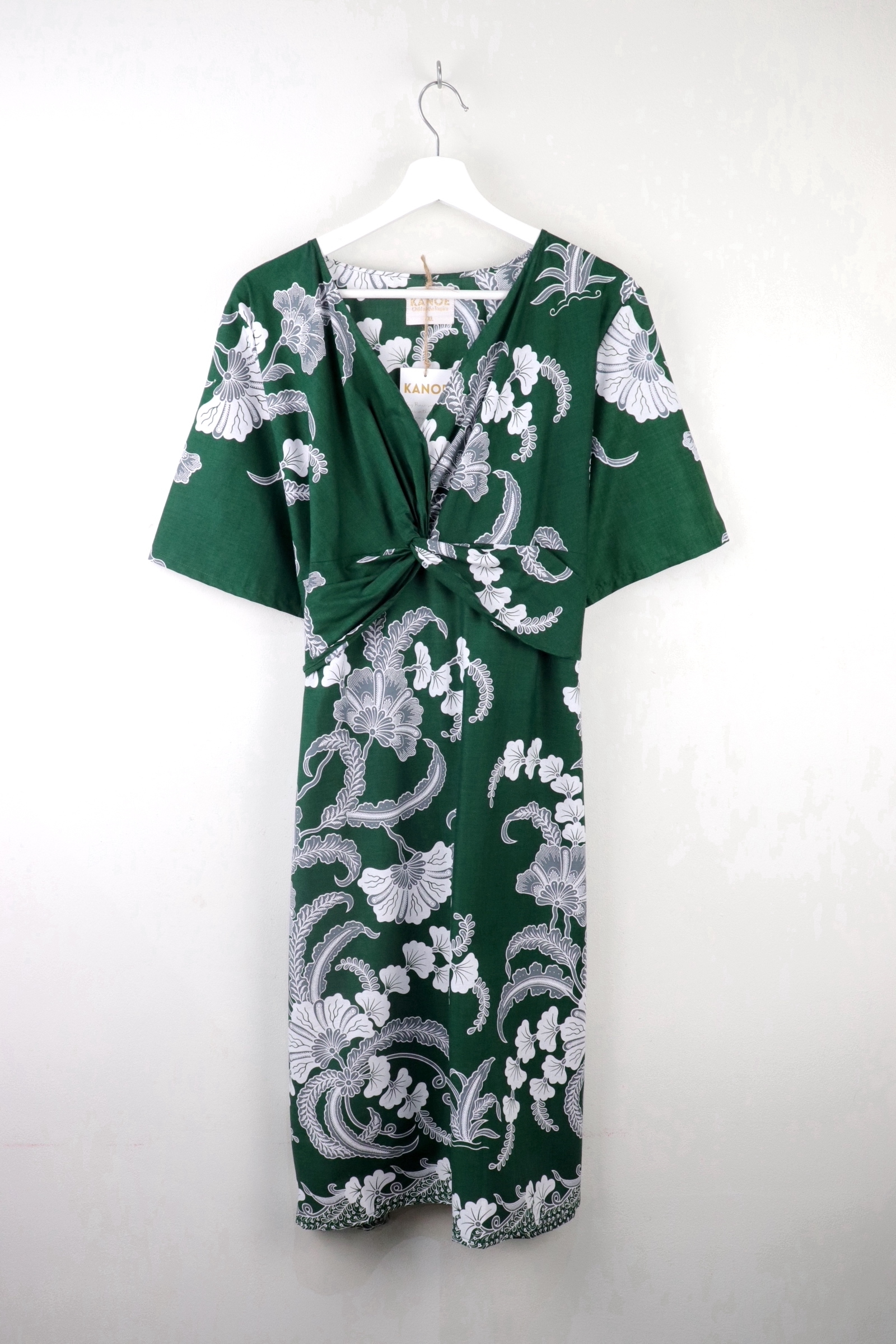 Twisted Front Dress - Vera Verde