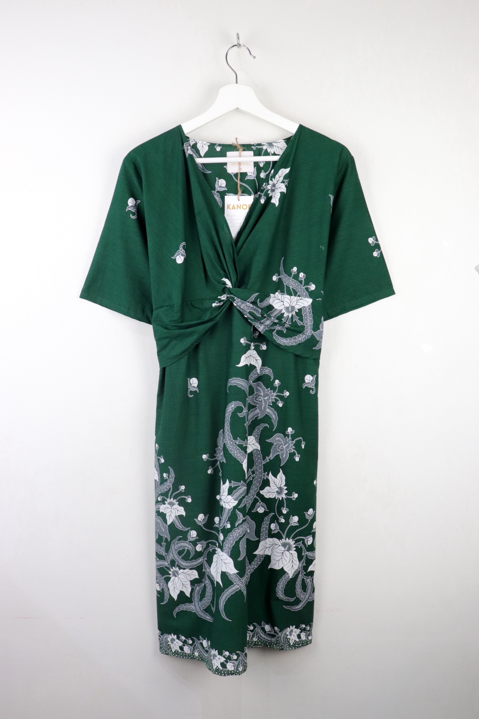Twisted Front Dress - Vida Verde