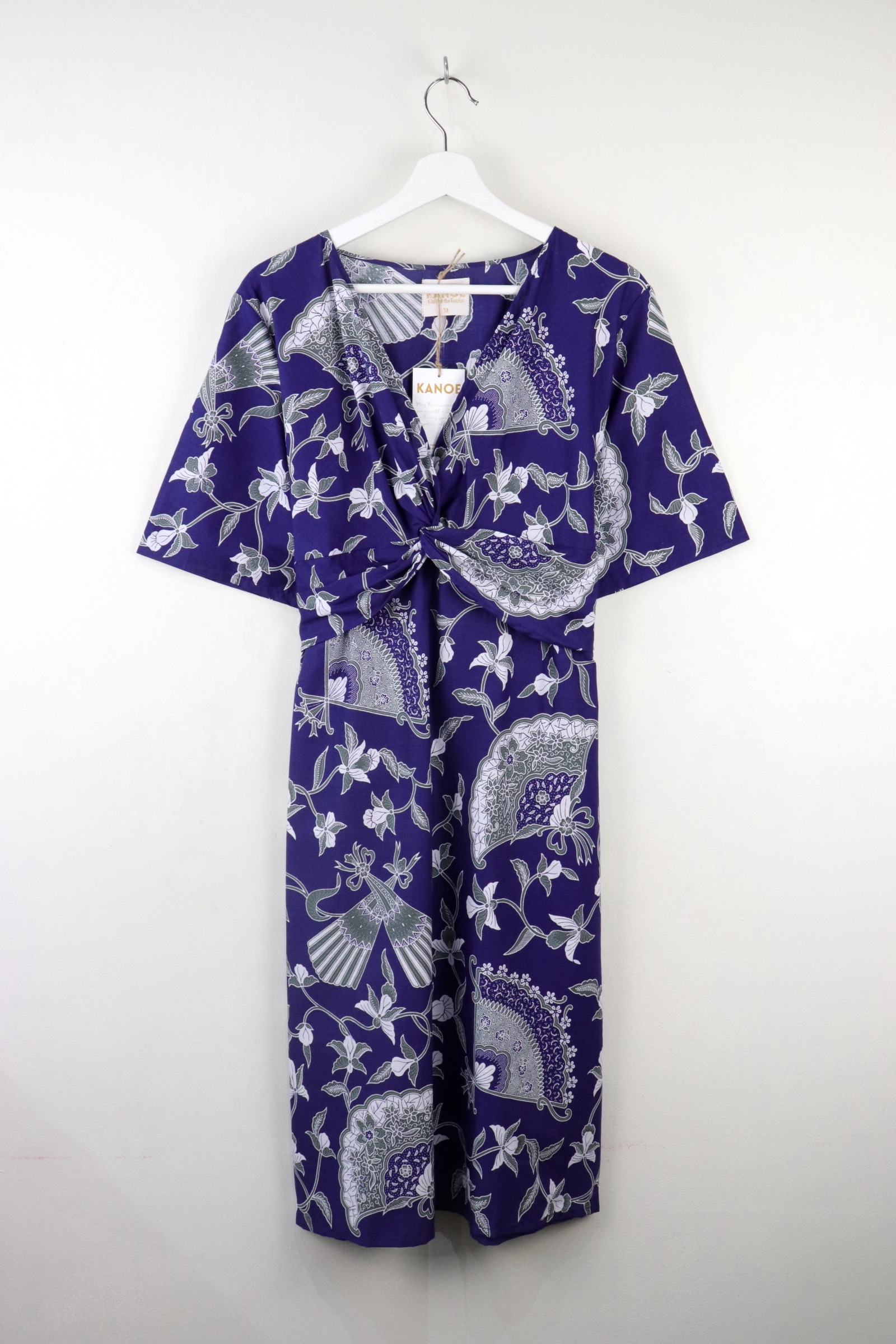 Twisted Front Dress - Bailey Blu