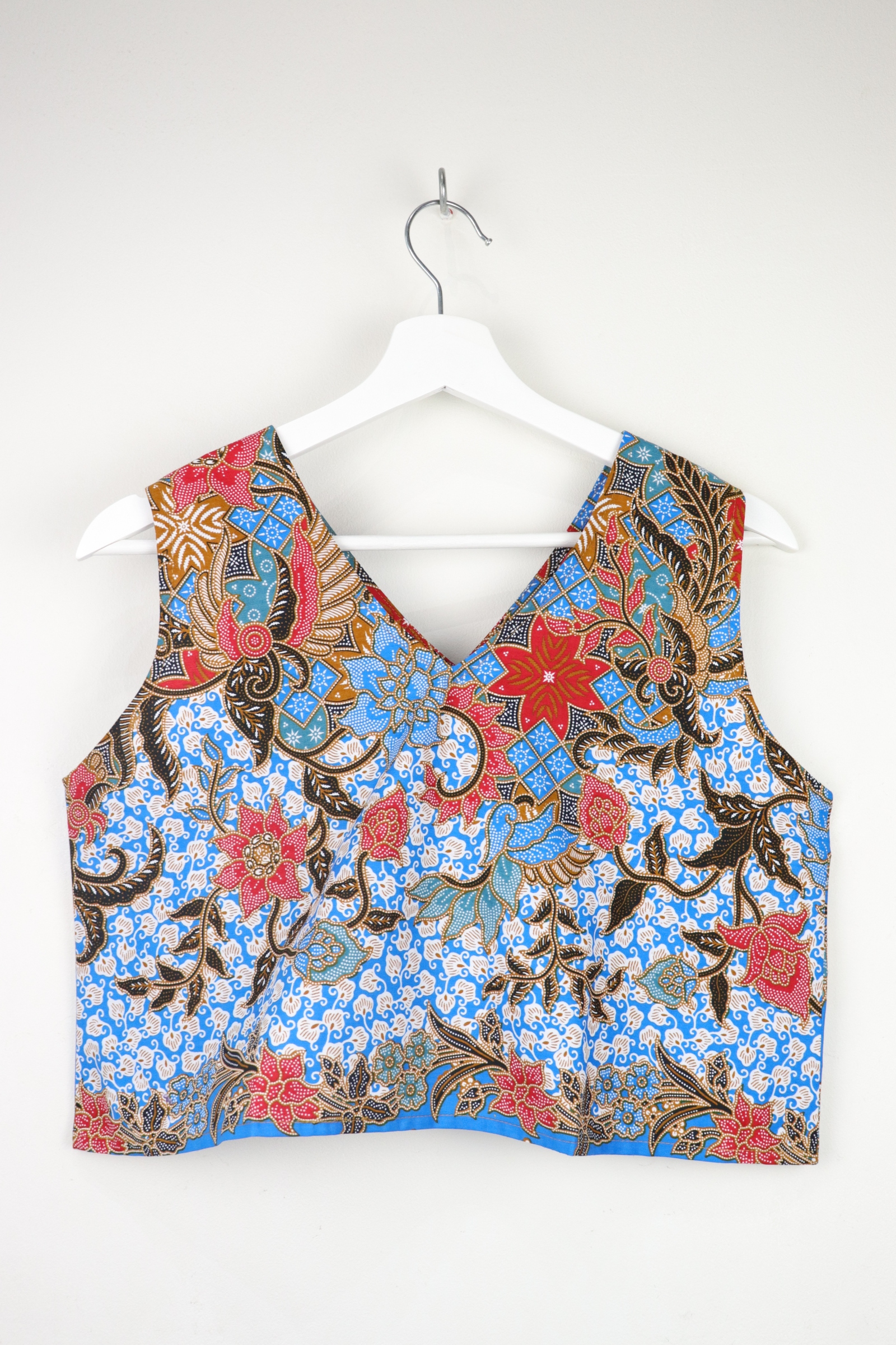 Napkin Batik Top - Blue Lemonade