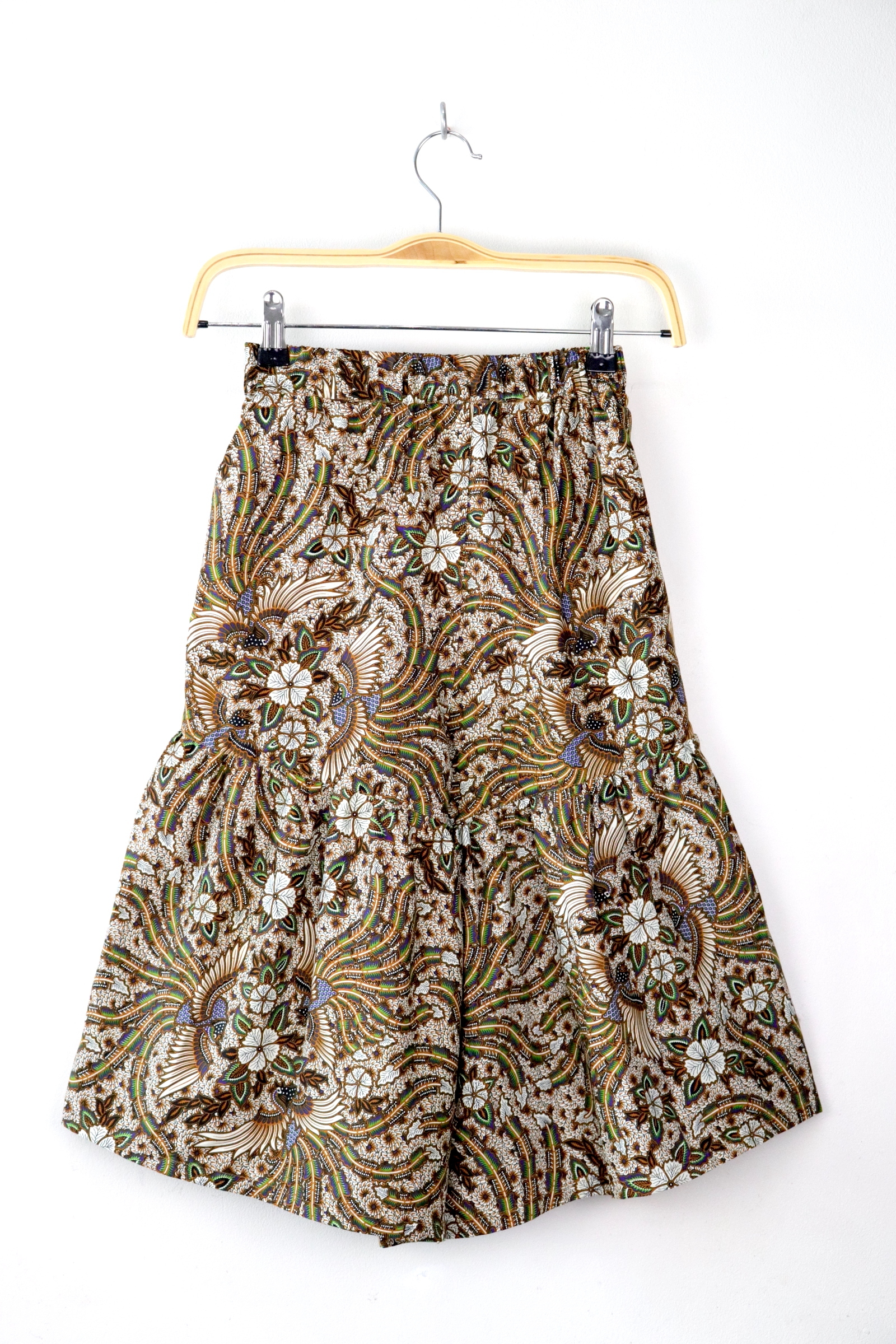 Batik Frou Skort- Mawar