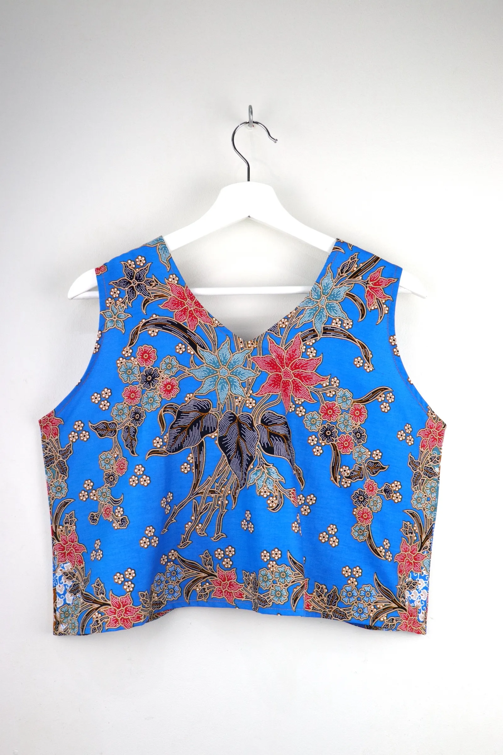 Napkin Batik Top - Vanilla Blue (L)
