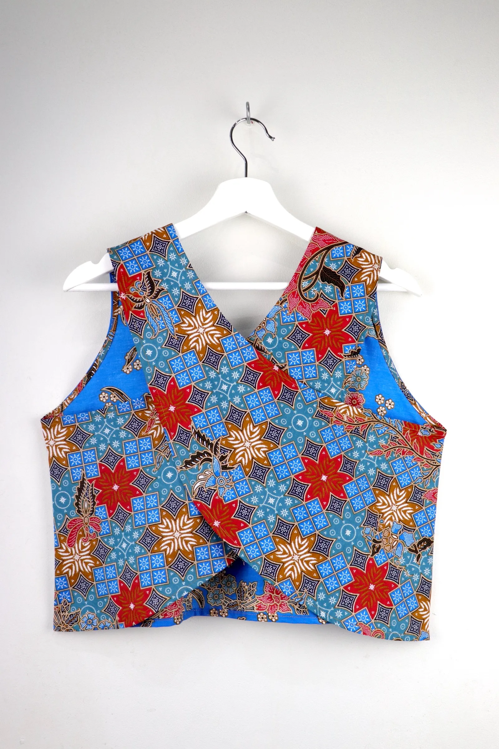 Napkin Batik Top - Vanilla Blue (L)