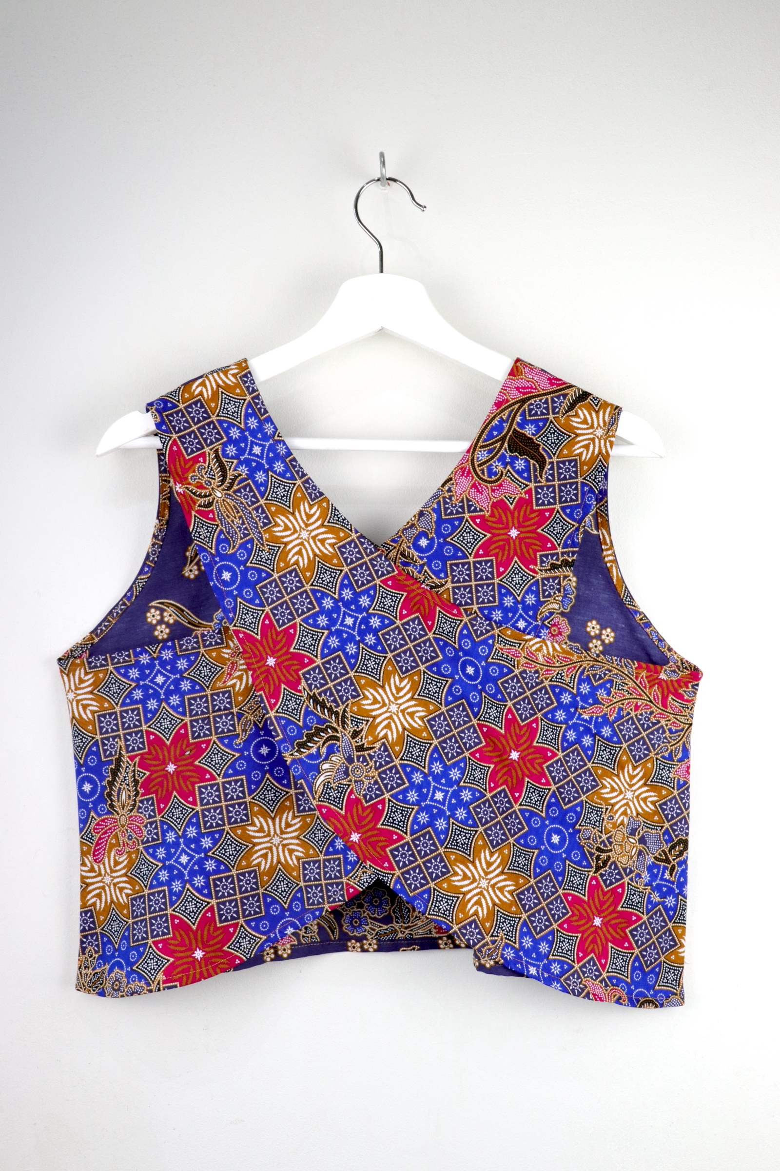 Napkin Batik Top - Blueberry Sparkle (L)