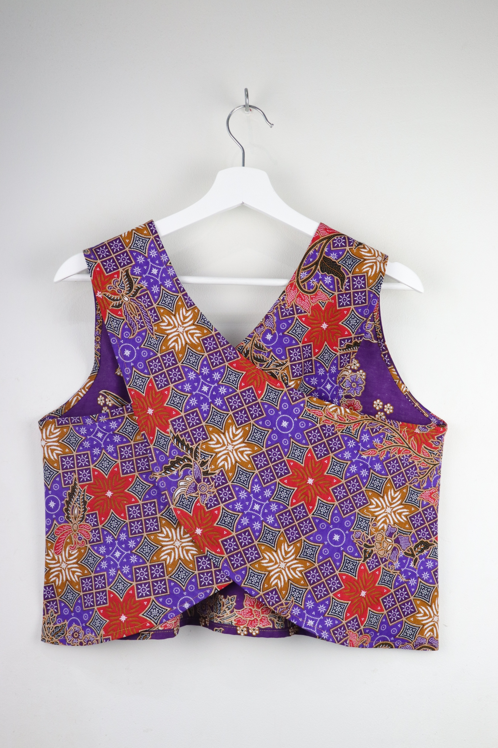 Napkin Batik Top - Blackcurrant Ade [ L ]