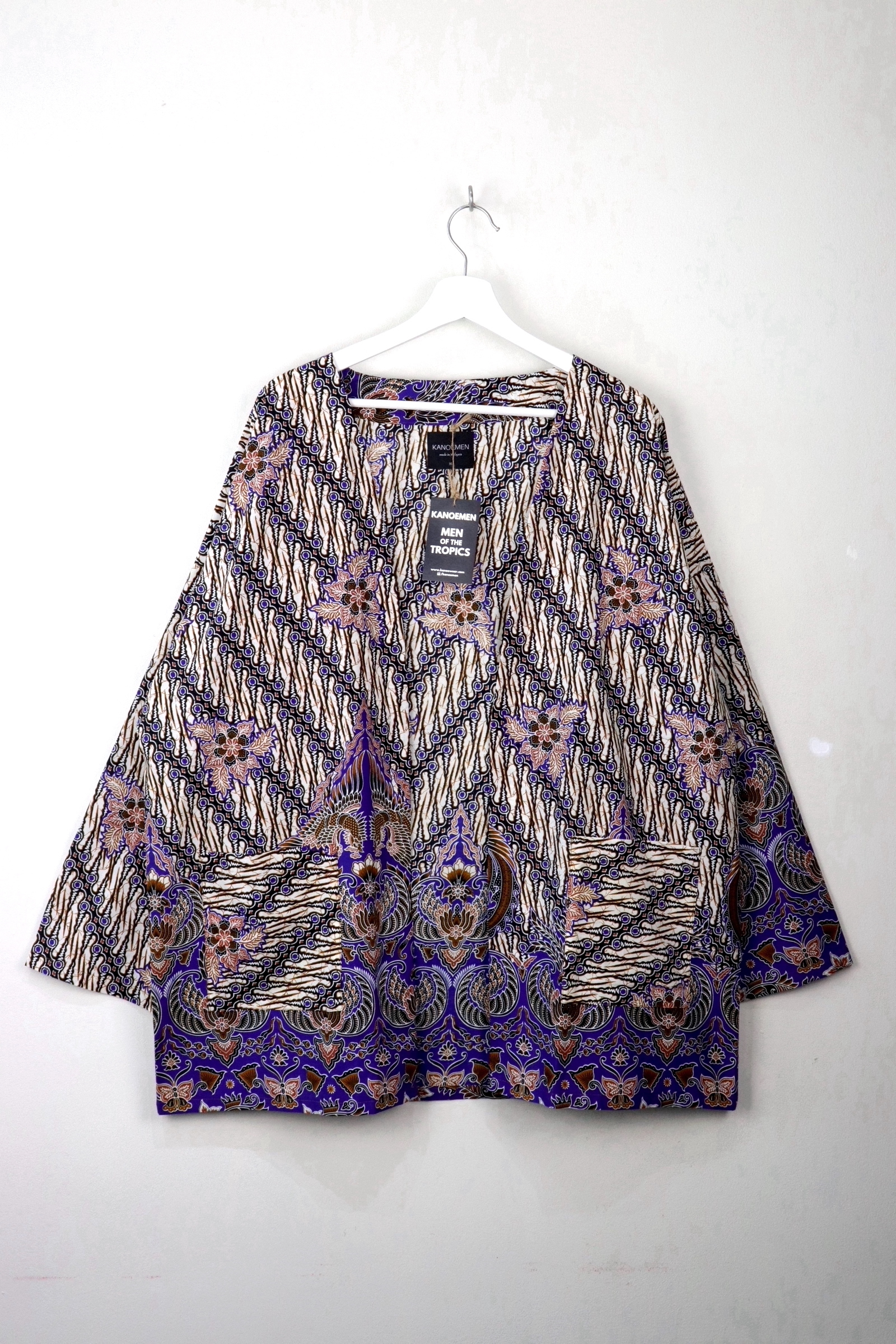 KANOEMEN Batik Kimono Basic - Ocean Tide