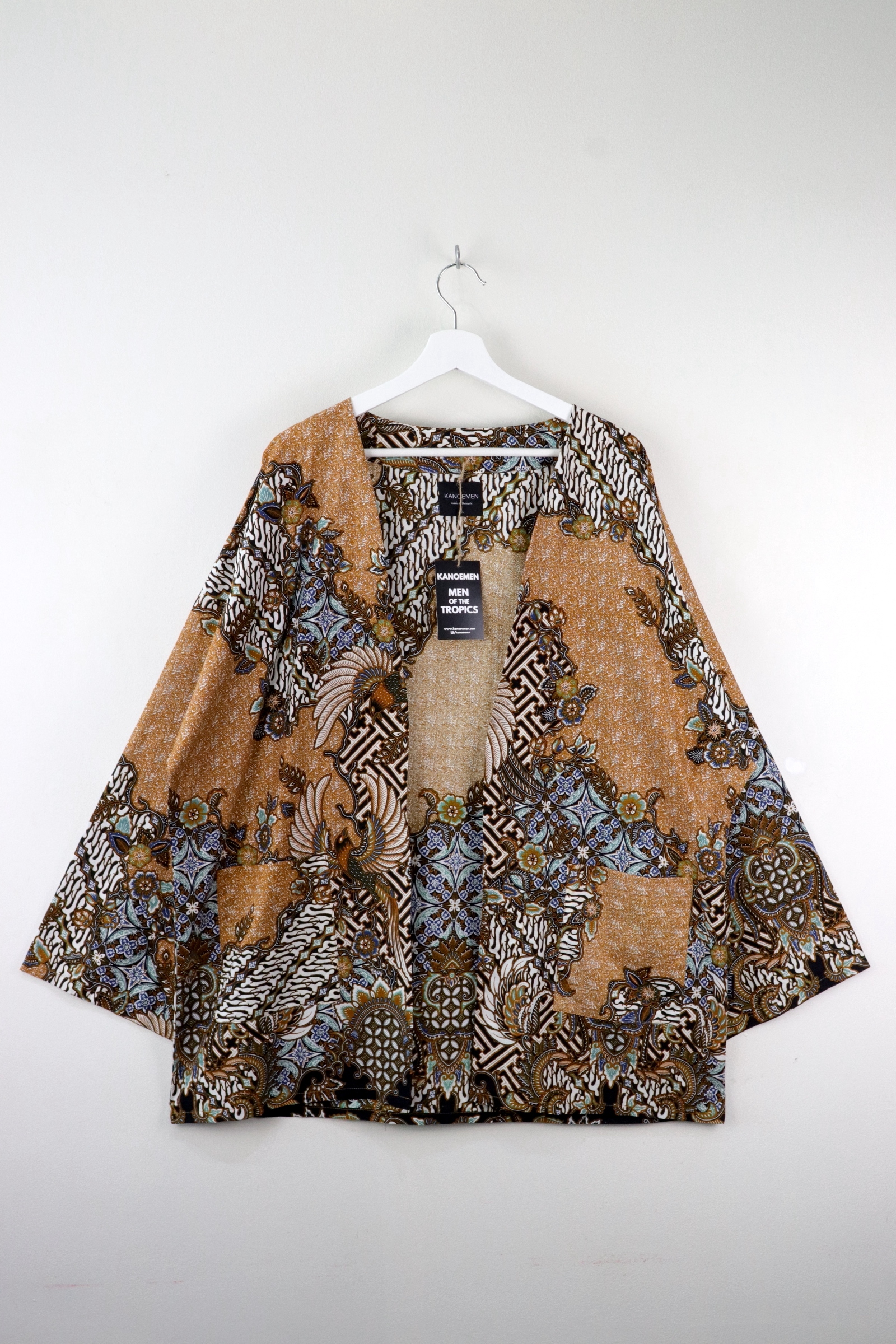 KANOEMEN Batik Kimono Basic - Royal Oak