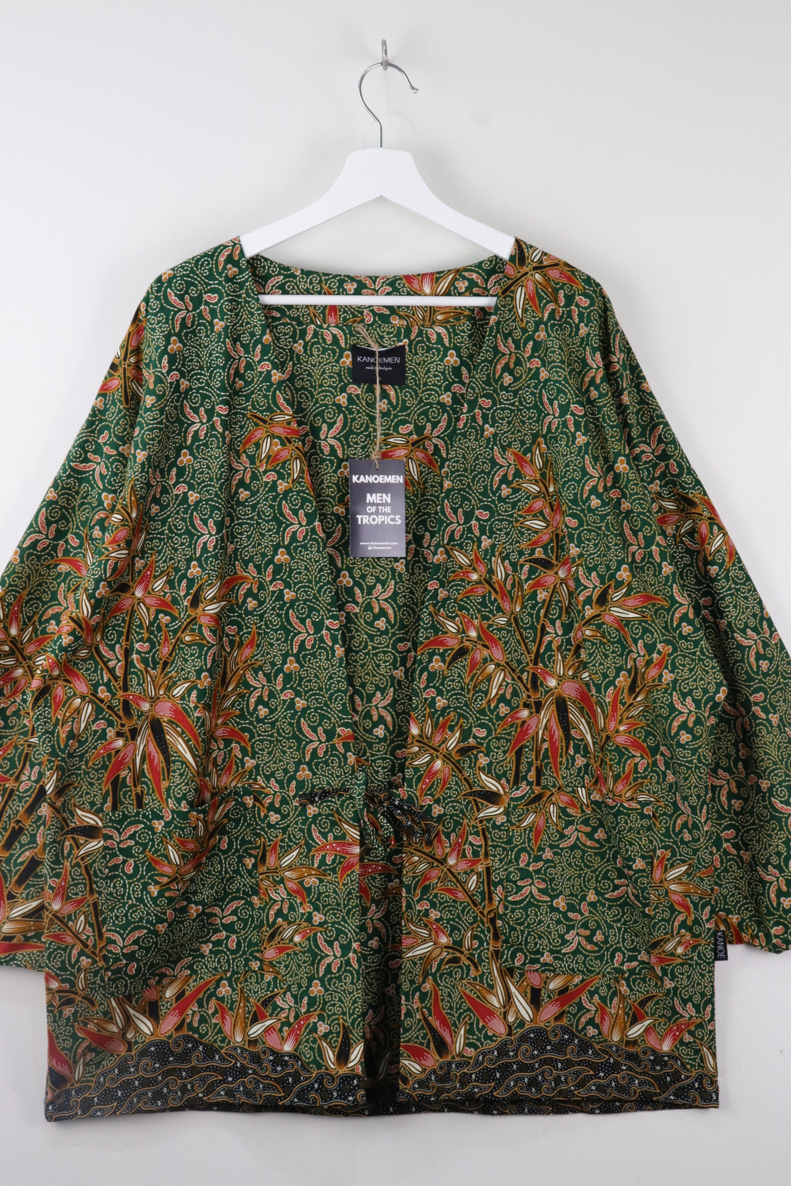 KANOEMEN Batik Kimono Signature - Green Tea