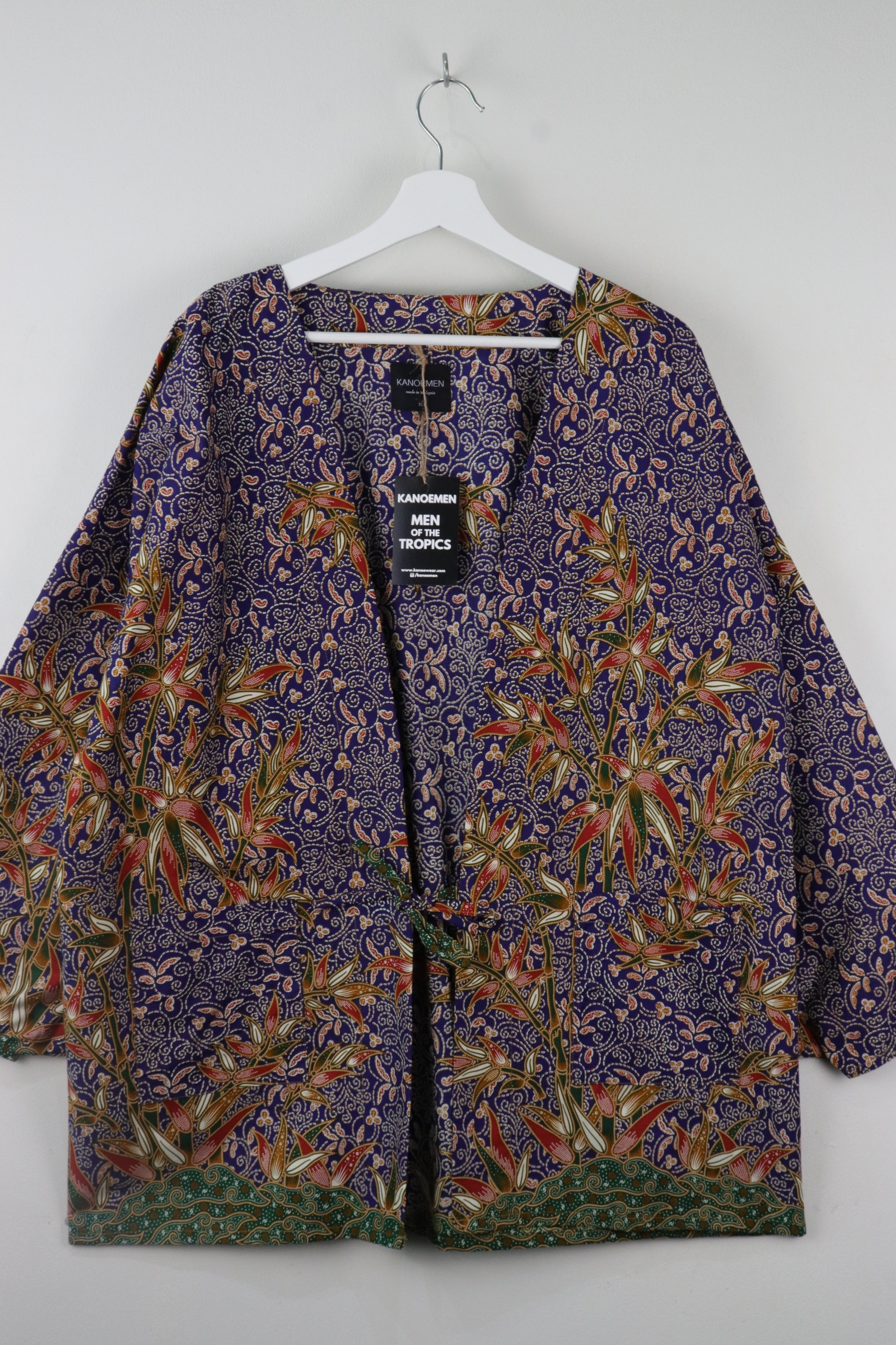 KANOEMEN Batik Kimono Signature - Cold Cloud 