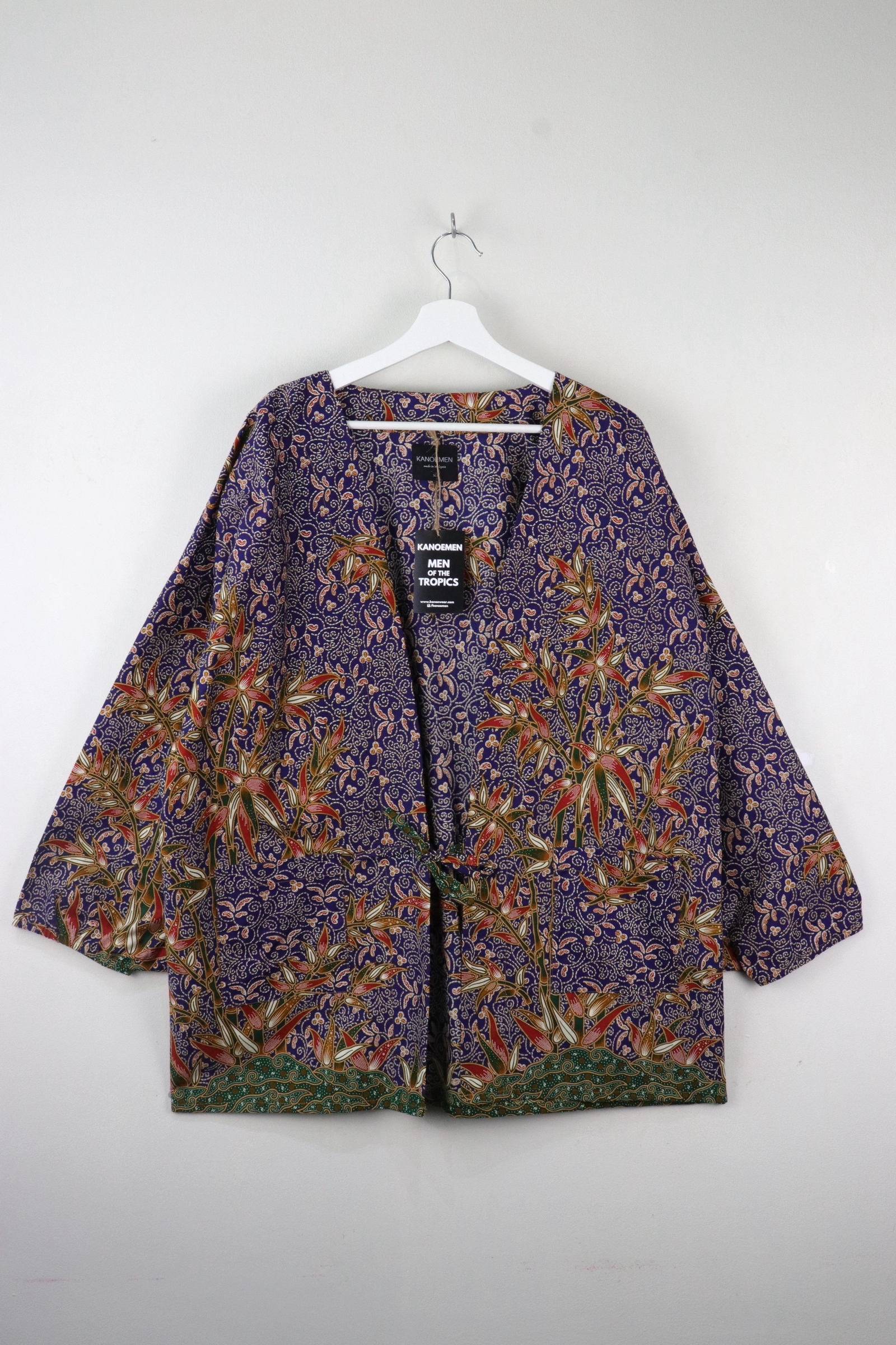 KANOEMEN Batik Kimono Signature - Cold Cloud 