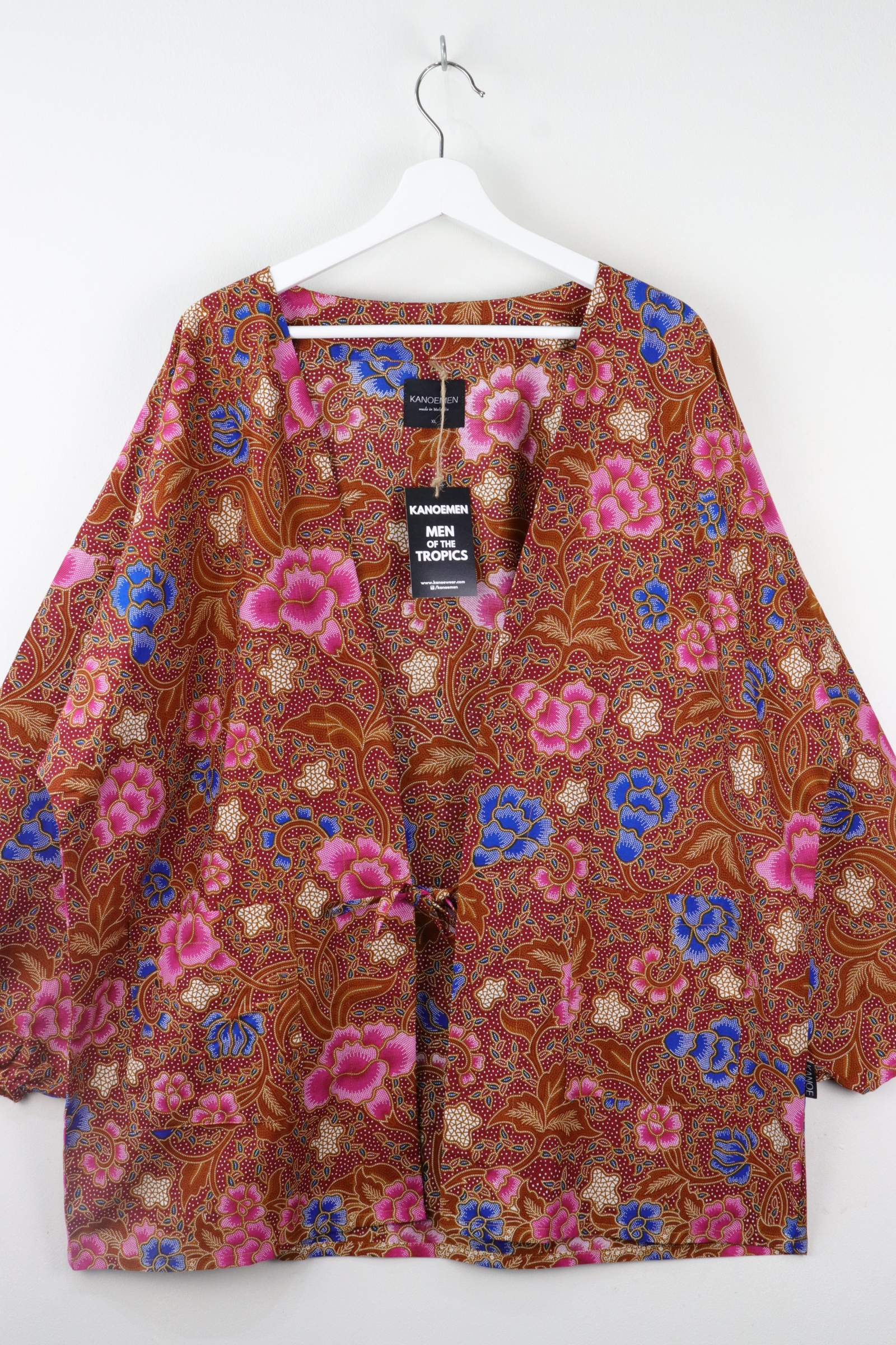 KANOEMEN Batik Kimono Signature - Hot Ruby