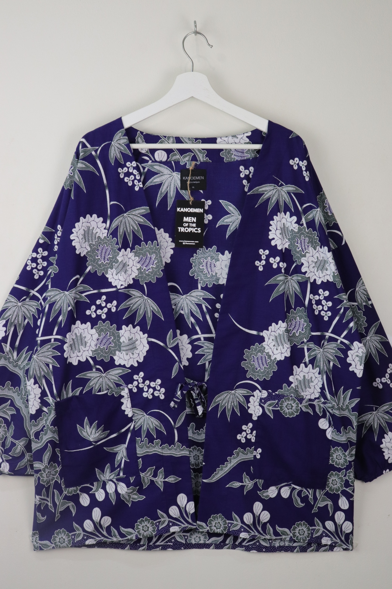 KANOEMEN Batik Kimono Signature - River Bank