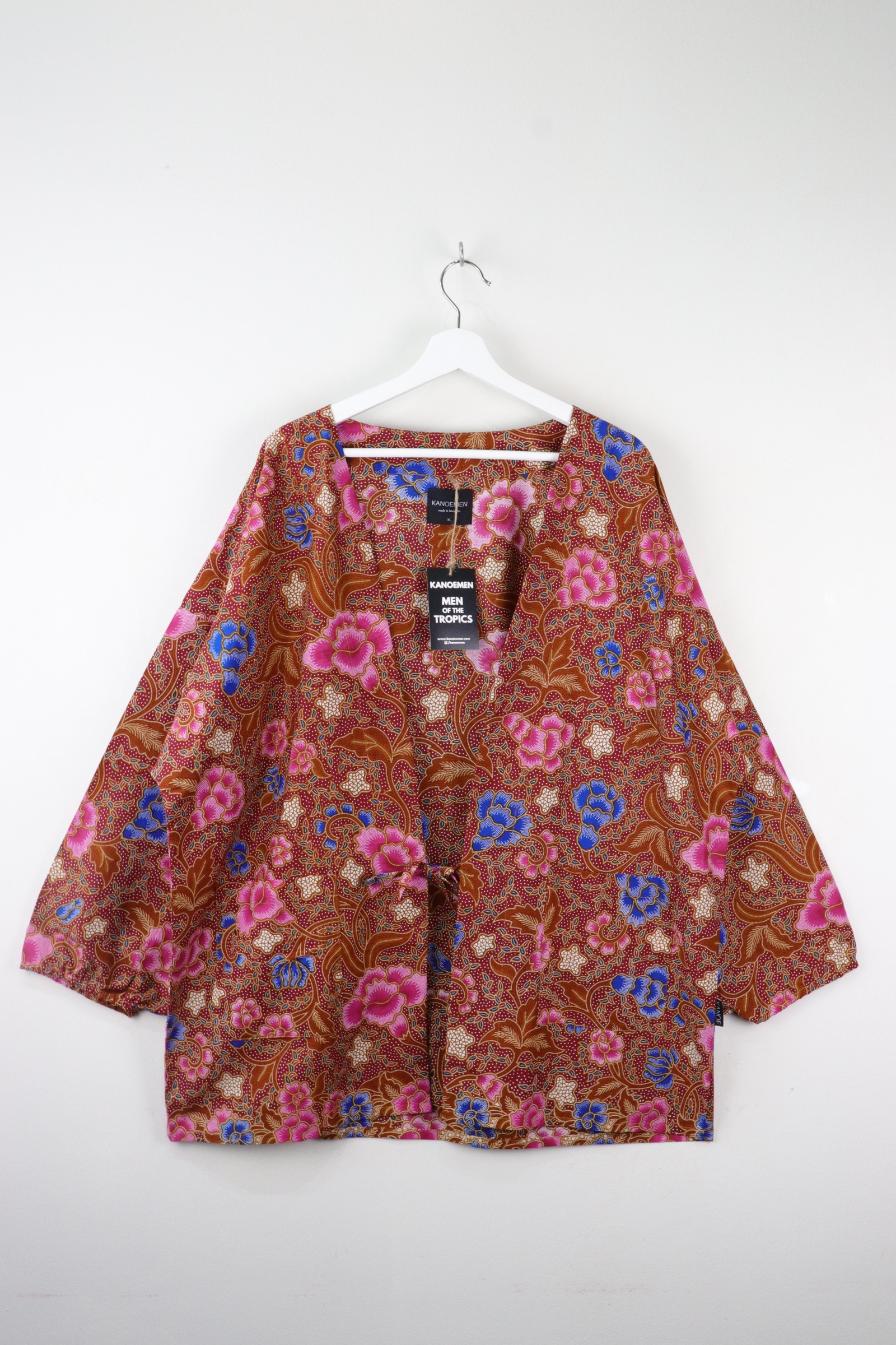 KANOEMEN Batik Kimono Signature - Hot Ruby