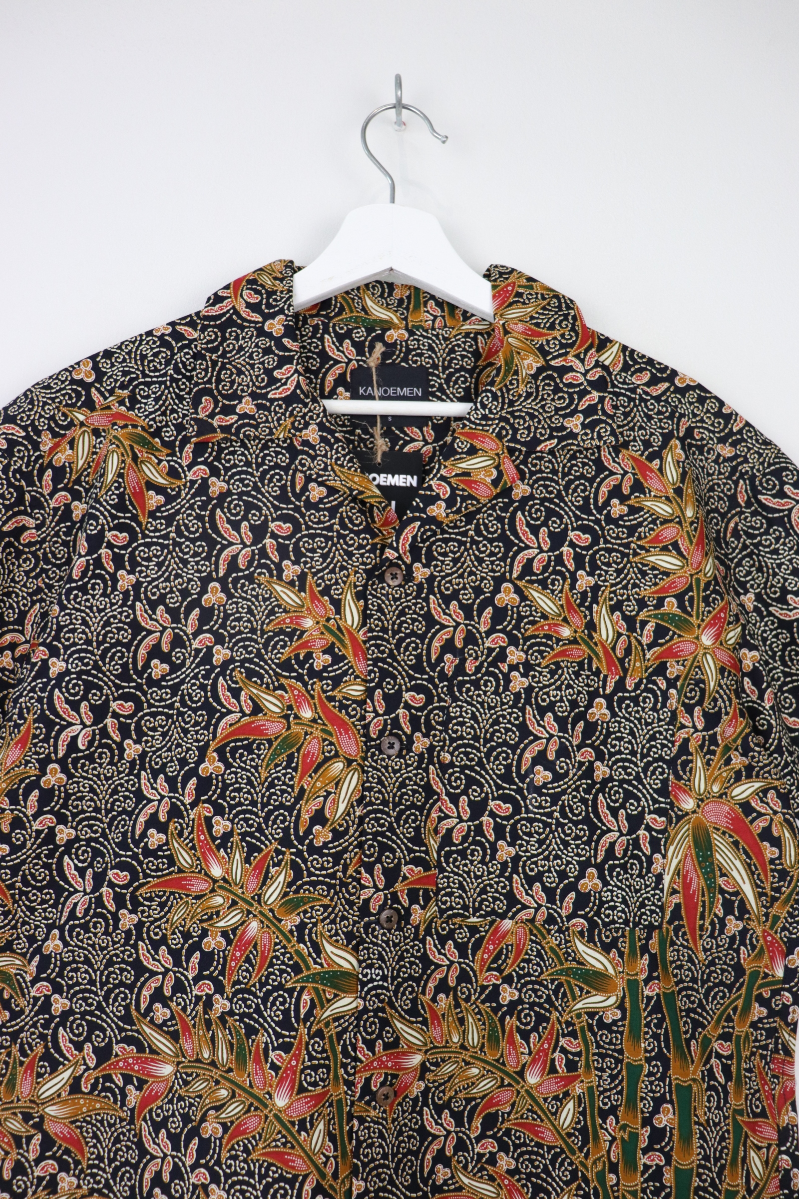 KANOEMEN Open Collar Batik Shirt - Florentino [  S M L  ] 