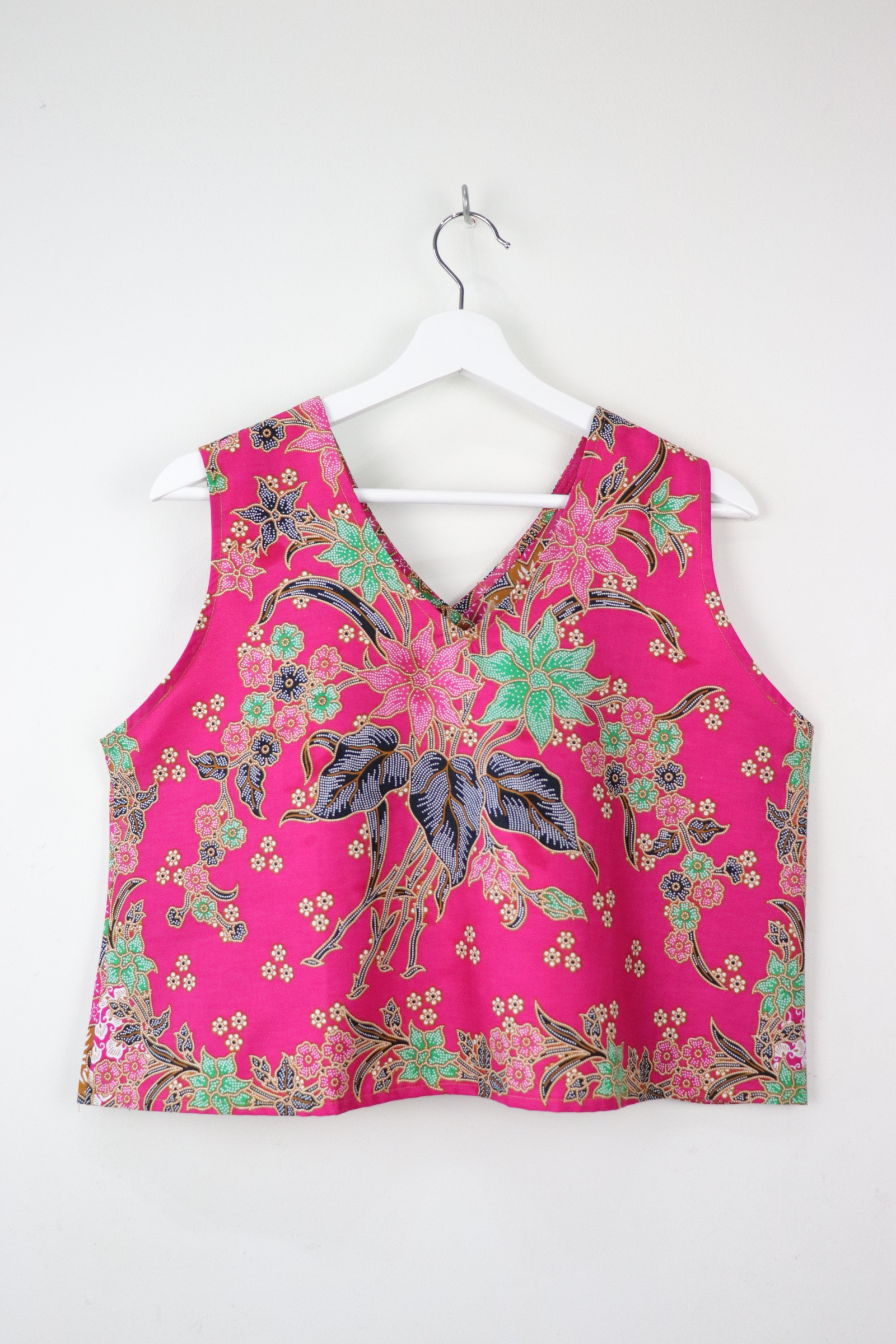 Napkin Batik Top - Raspberry Rush (L)