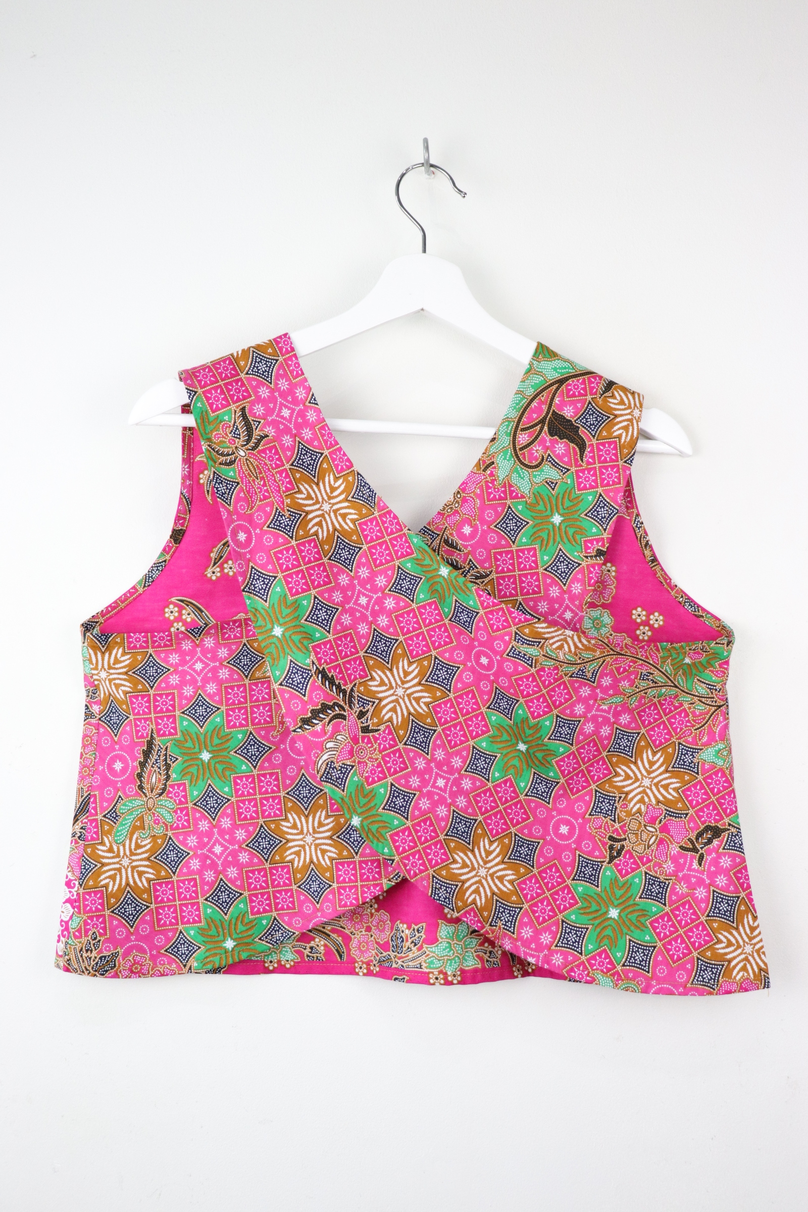 Napkin Batik Top - Raspberry Rush (L)