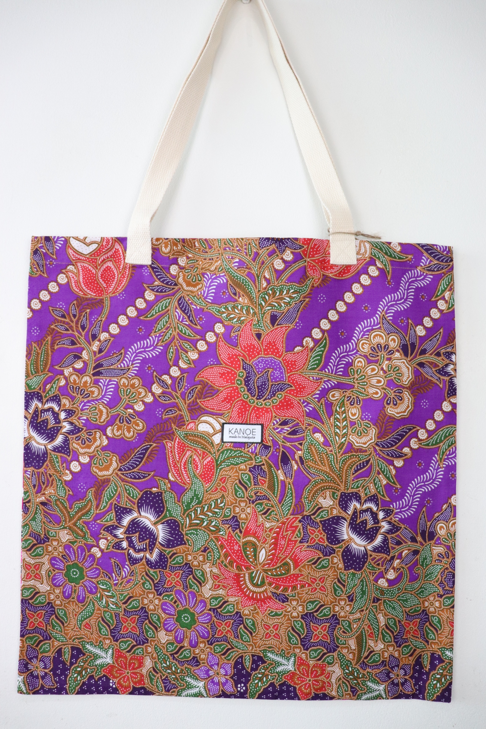 Batik Tote Bag (XL) - Charlotte