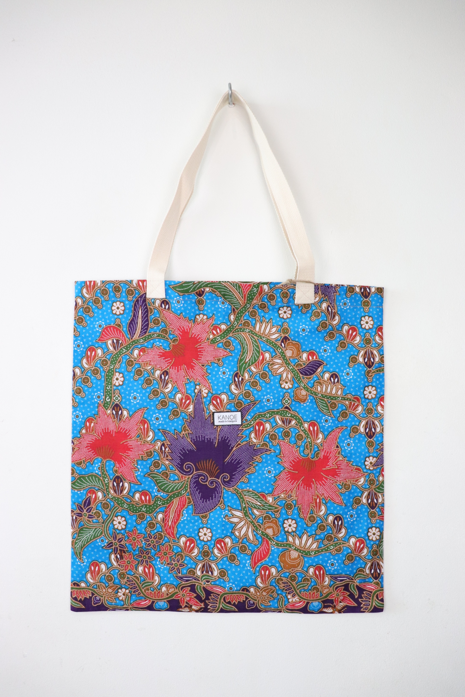 Batik Tote Bag (XL) - Robin