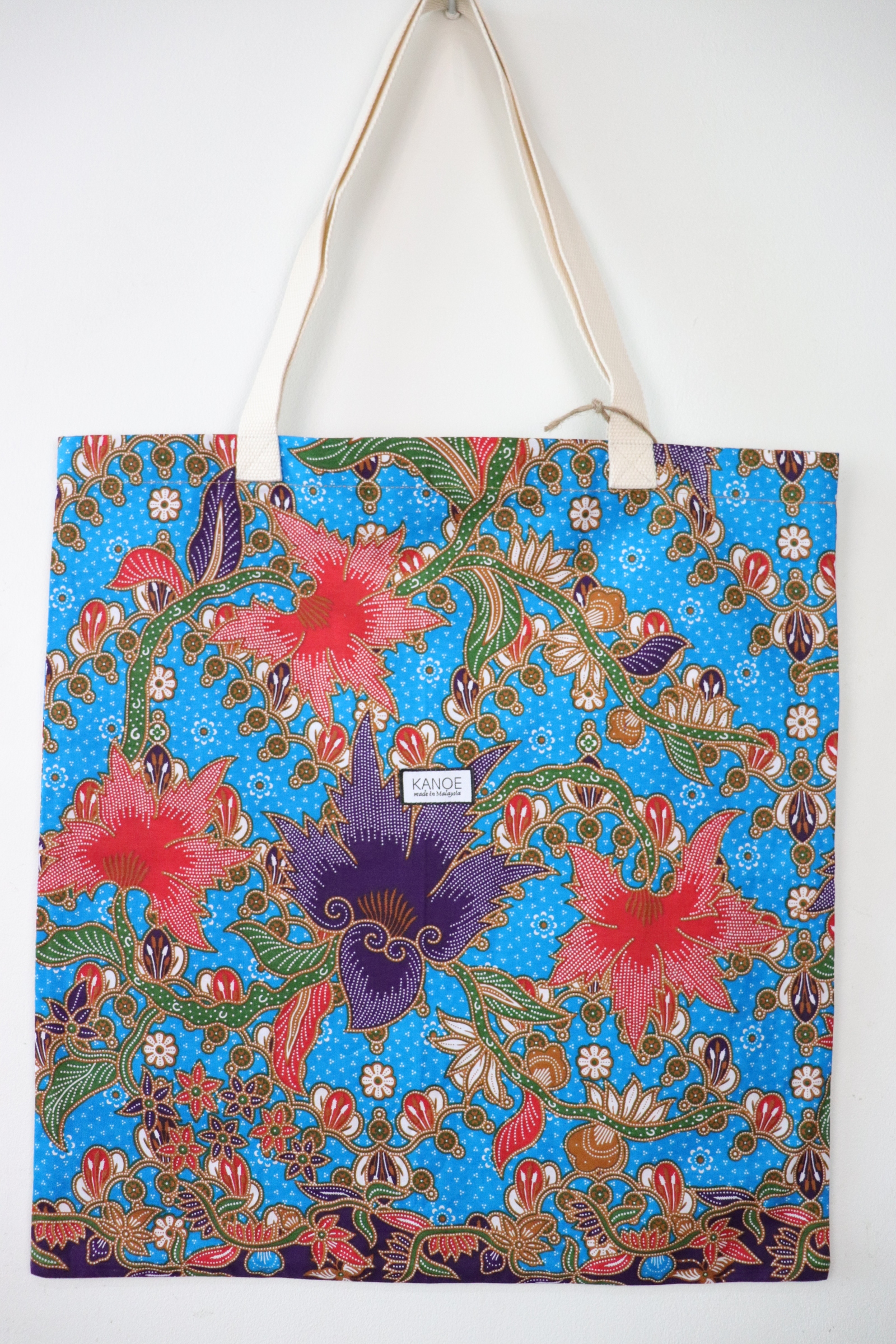 Batik Tote Bag (XL) - Robin