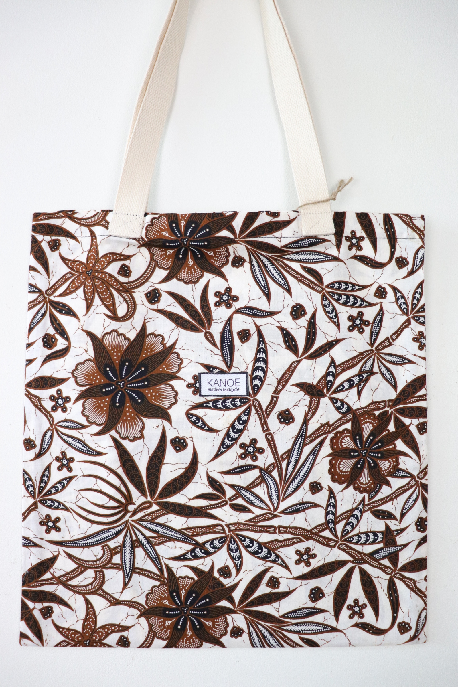 Batik Tote Bag - Milk Bread