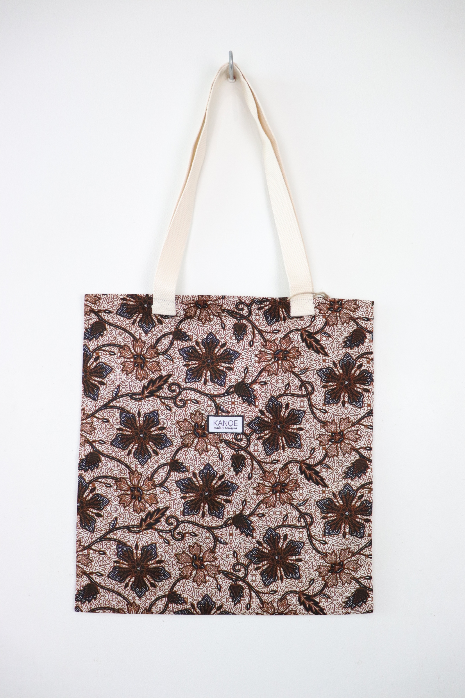 Batik Tote Bag - Choco Bun