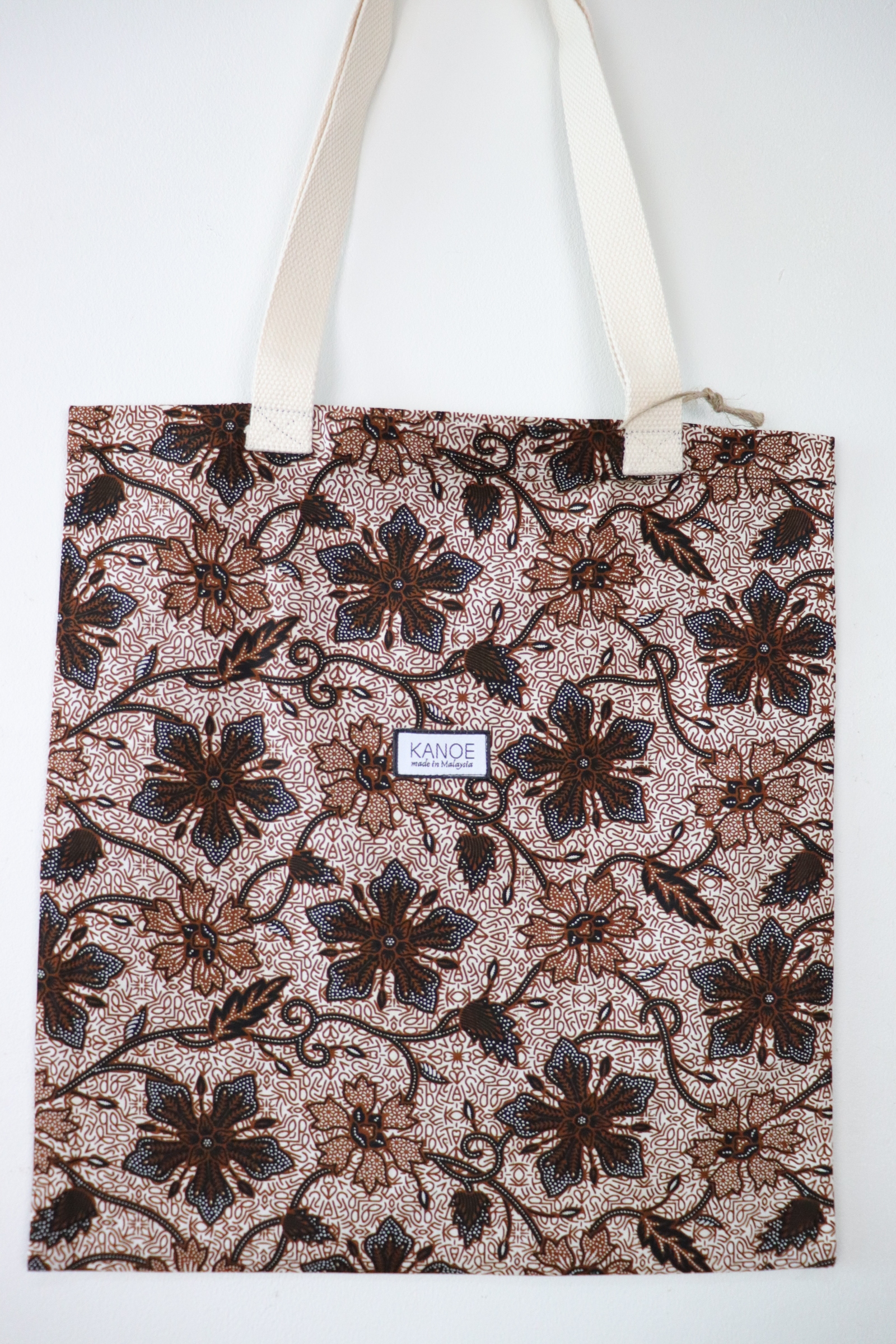 Batik Tote Bag - Choco Bun