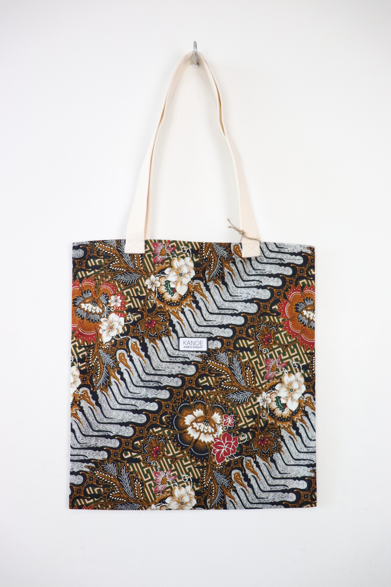 Batik Tote Bag - Everything Bagel
