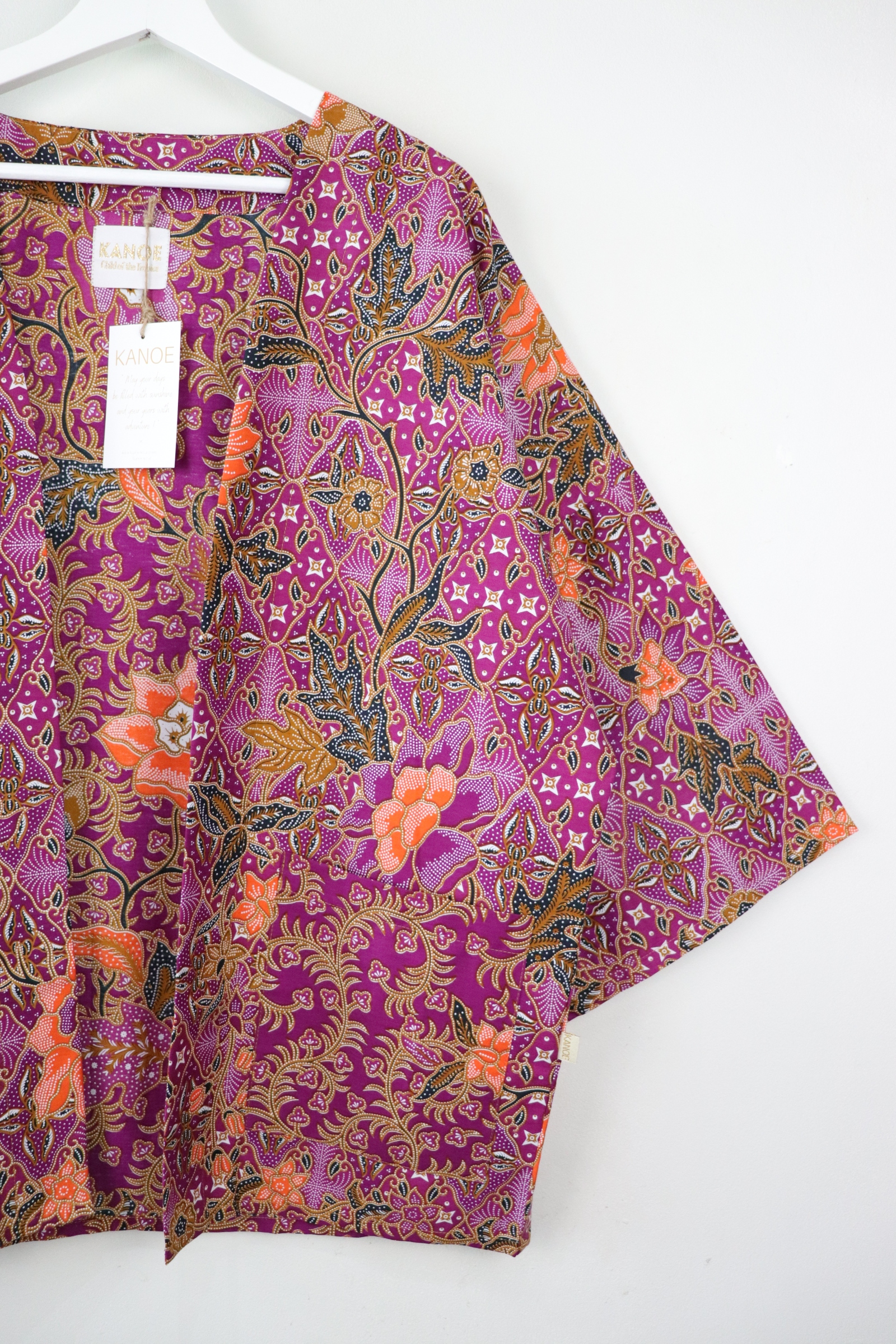 Batik Kimono Basic - Taro Yam