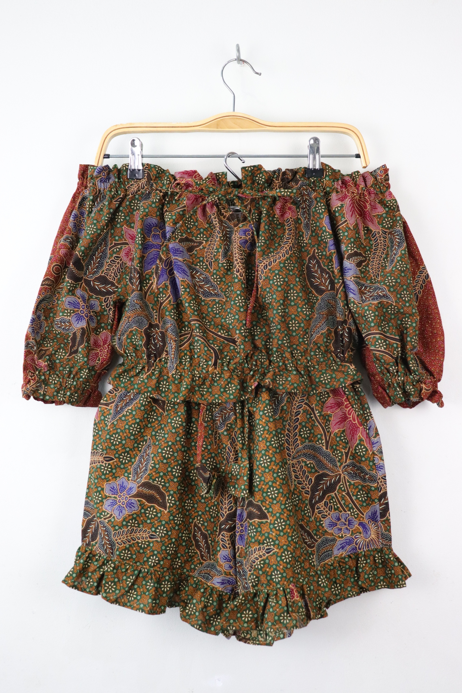 Batik Lounge Set - Paddy Hejau