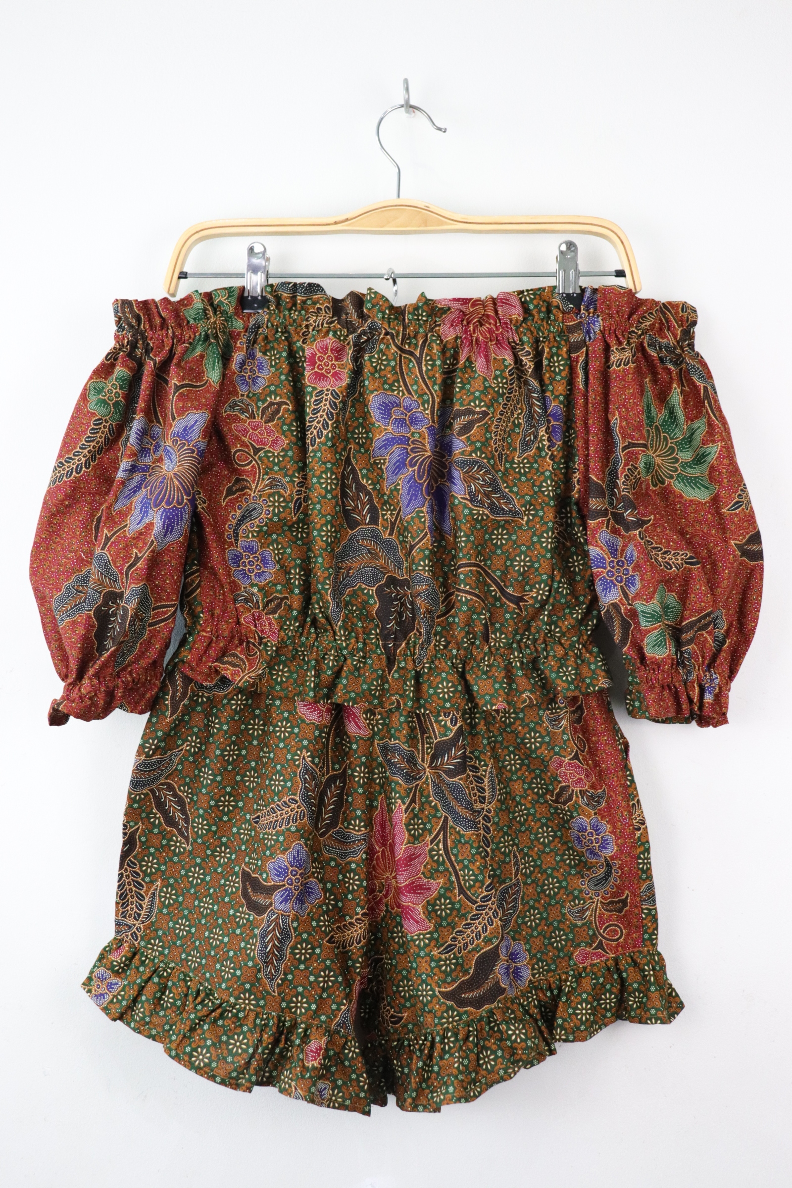 Batik Lounge Set - Paddy Hejau