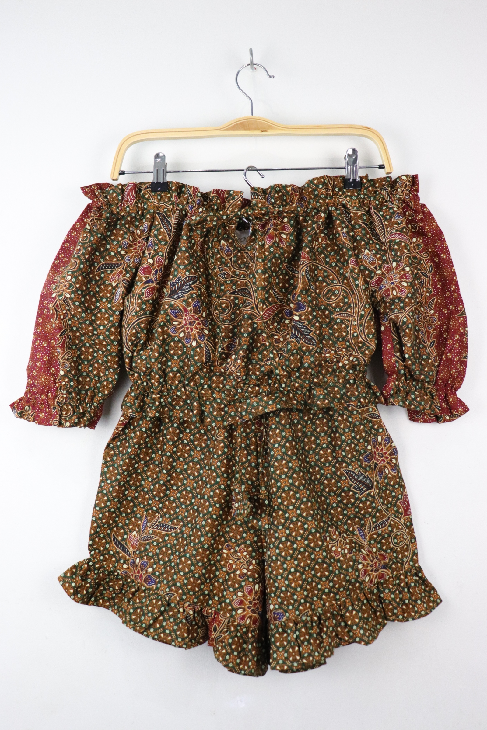 Batik Lounge Set - Hejau Green