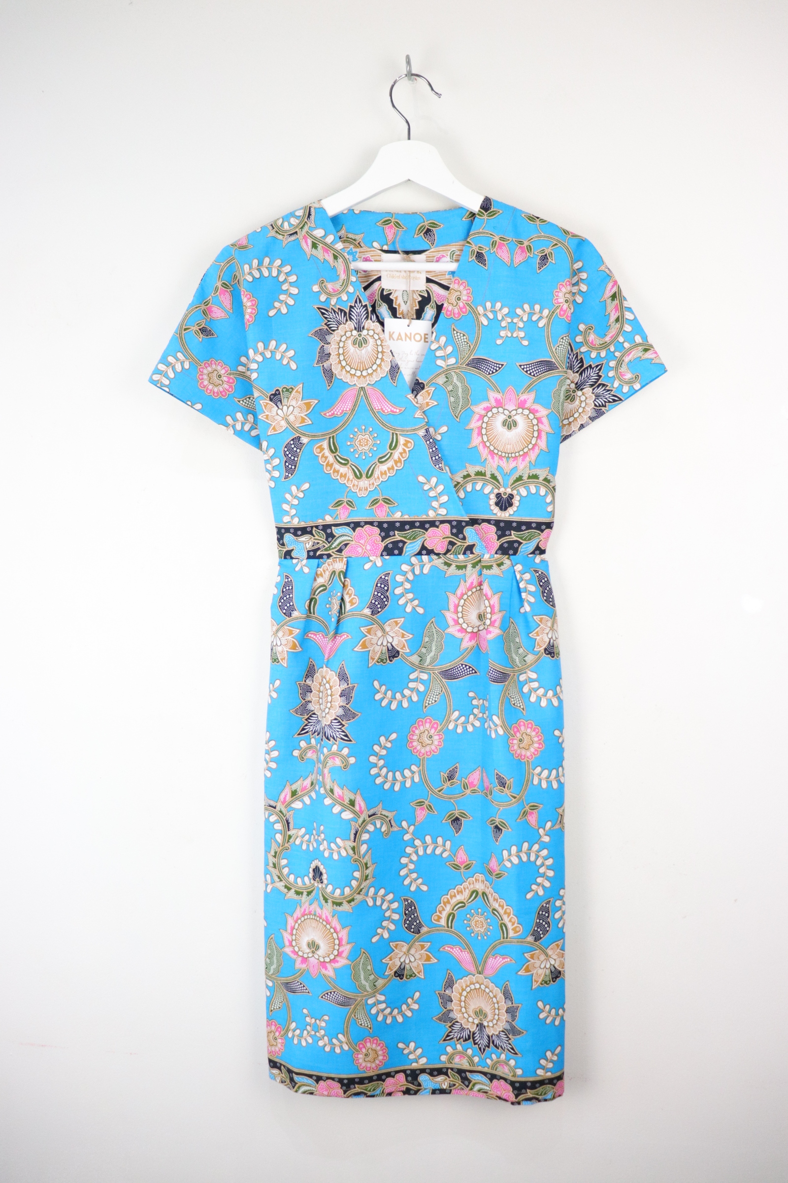 Kimono wrap dress - Bleu Skies