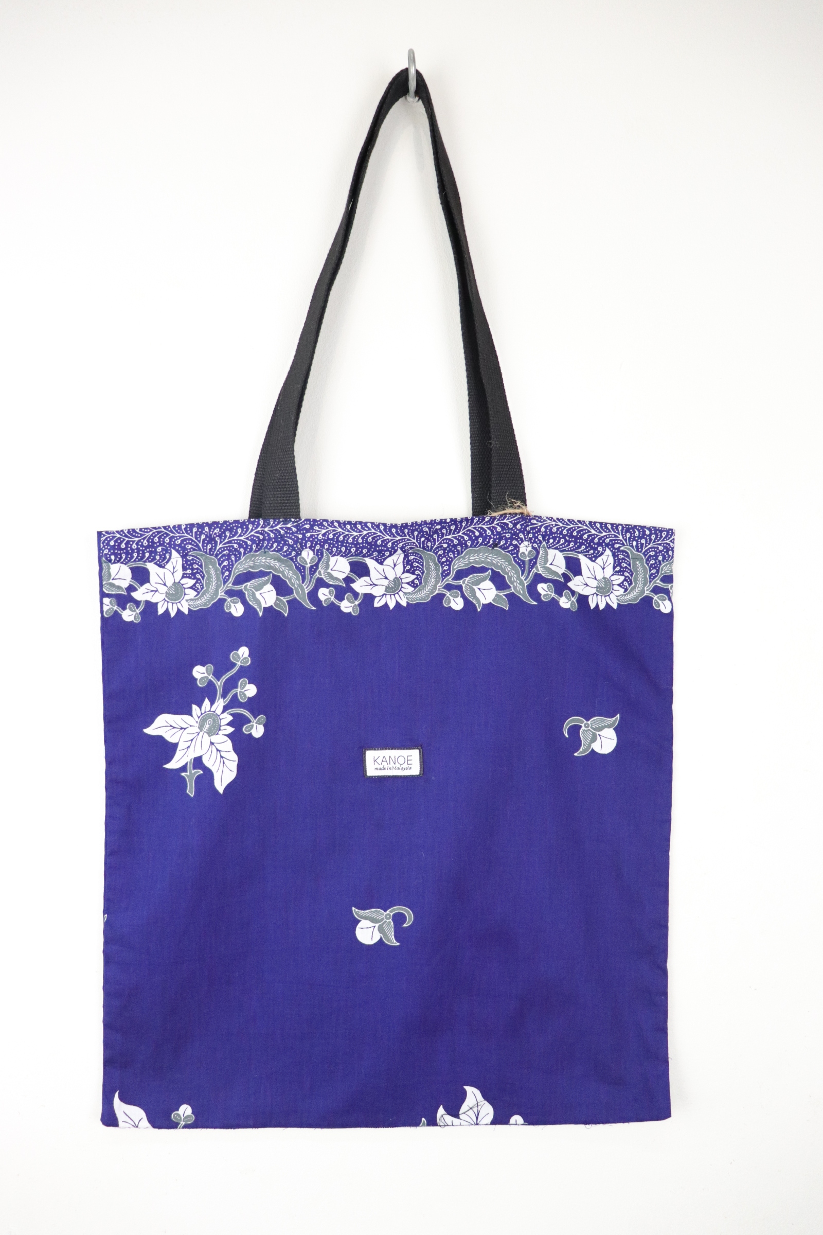 Batik Tote Bag - Maxi Ocean Deep (A)