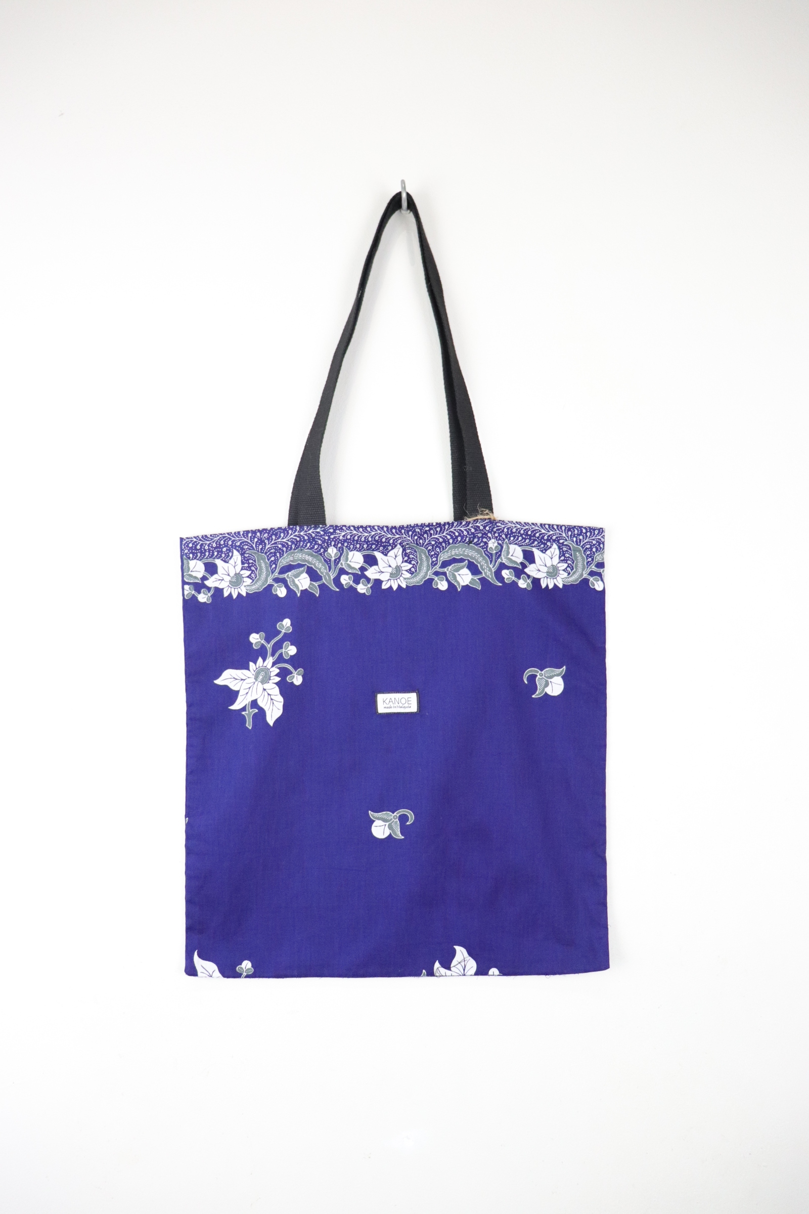 Batik Tote Bag - Maxi Ocean Deep (A)