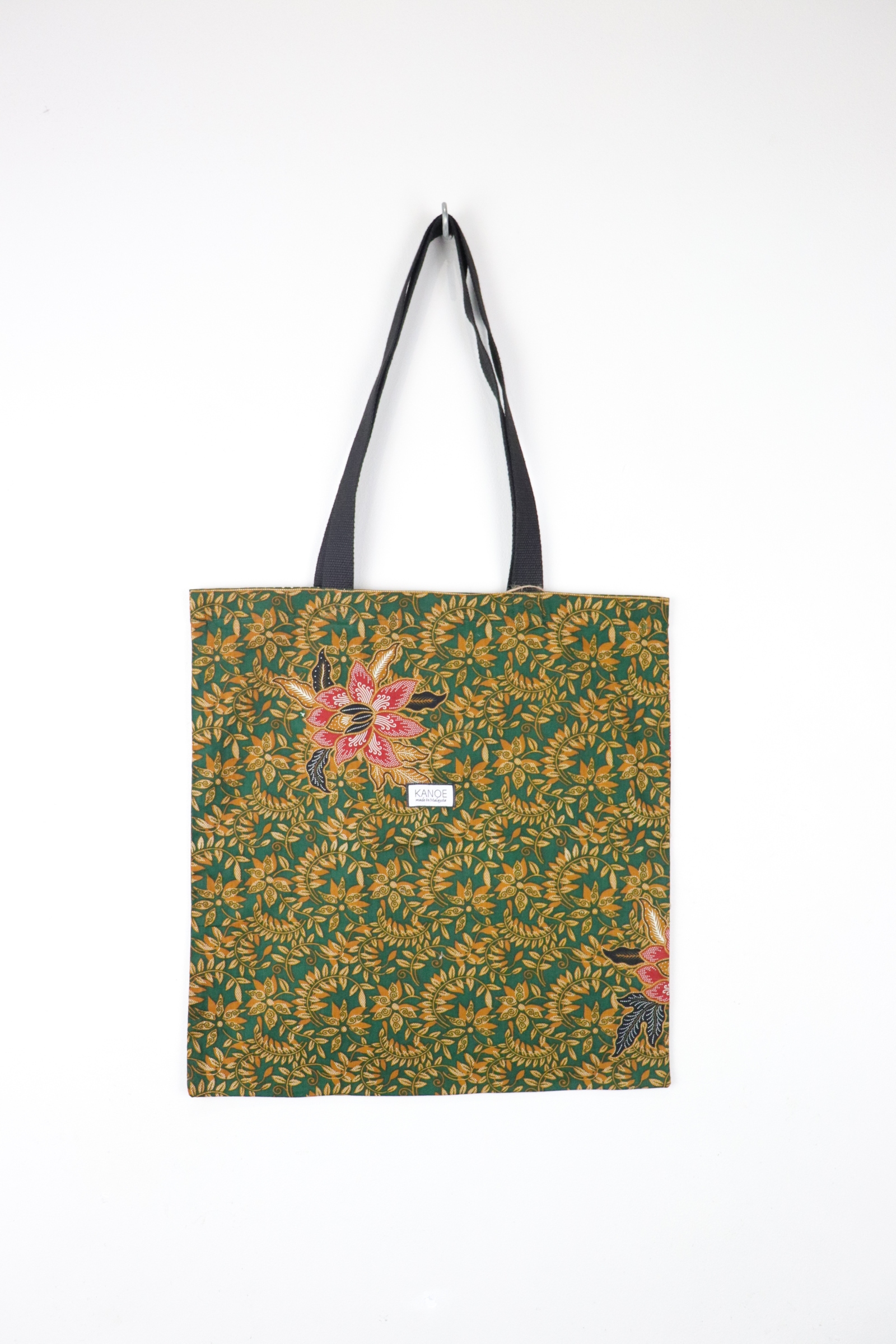 Batik Tote Bag - Maxi Rainforest (A)