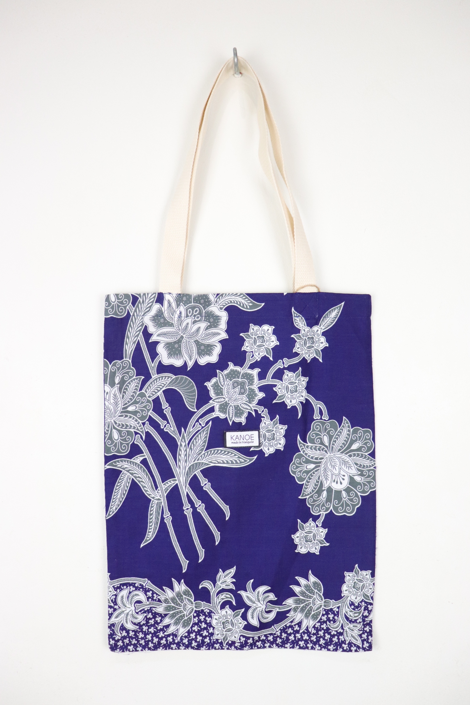 Batik Tote Bag - Mid Lady Bloom (B)