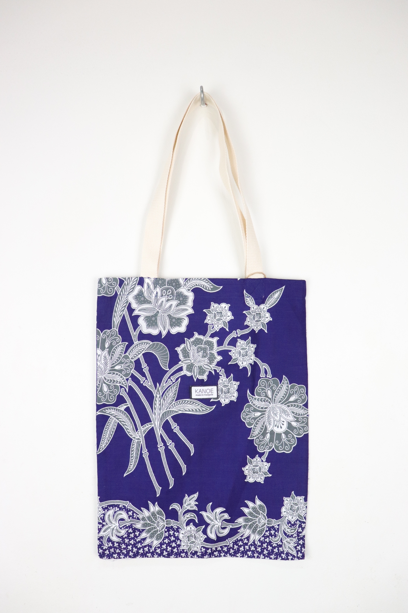 Batik Tote Bag - Mid Lady Bloom (B)