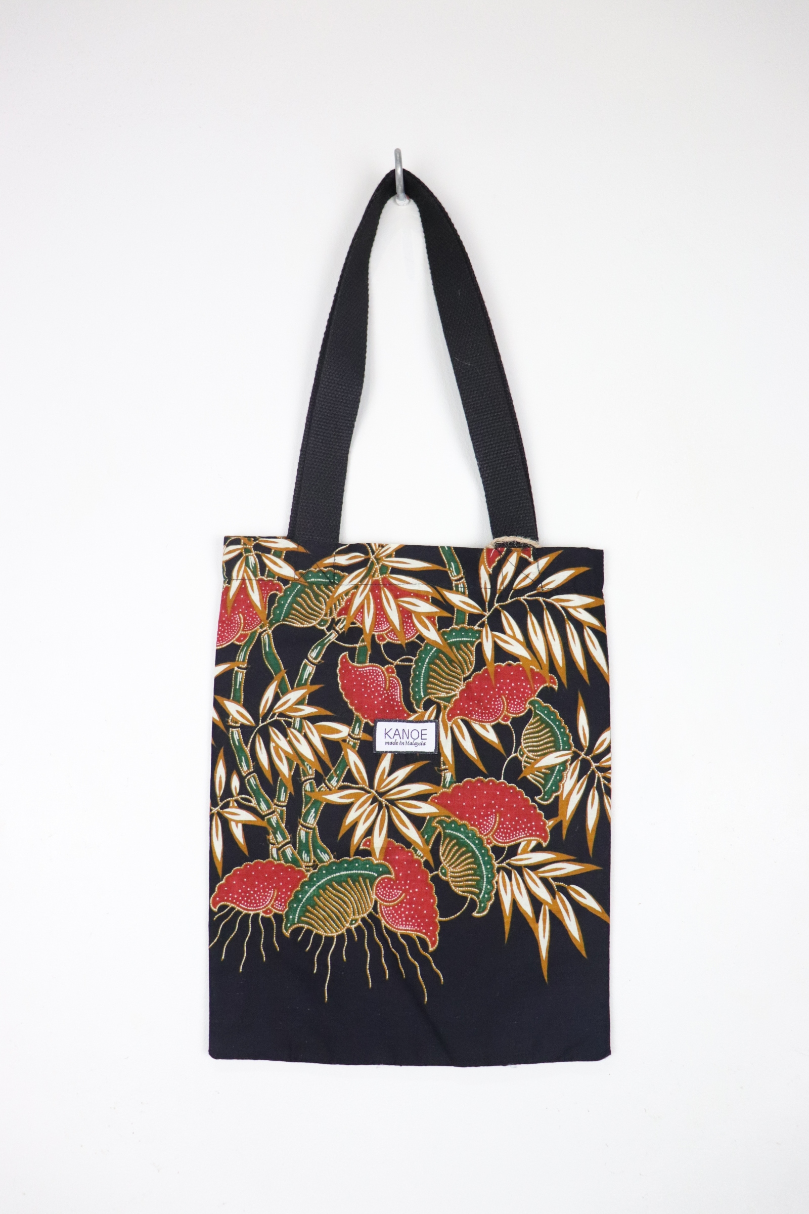 Batik Tote Bag - Mini Onyx