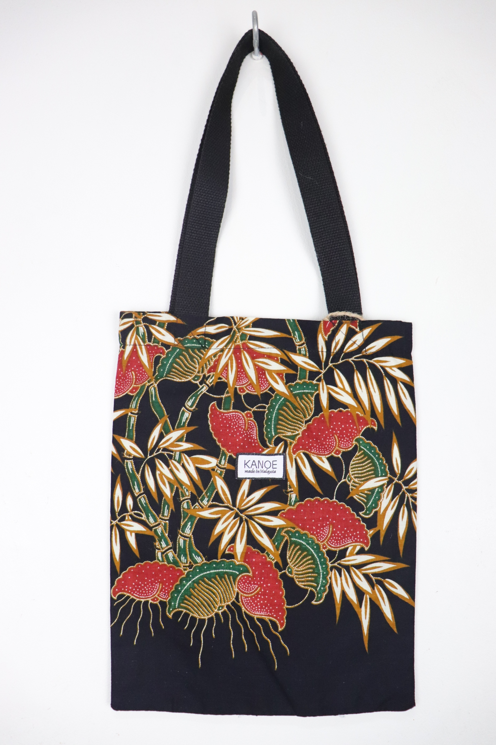 Batik Tote Bag - Mini Onyx