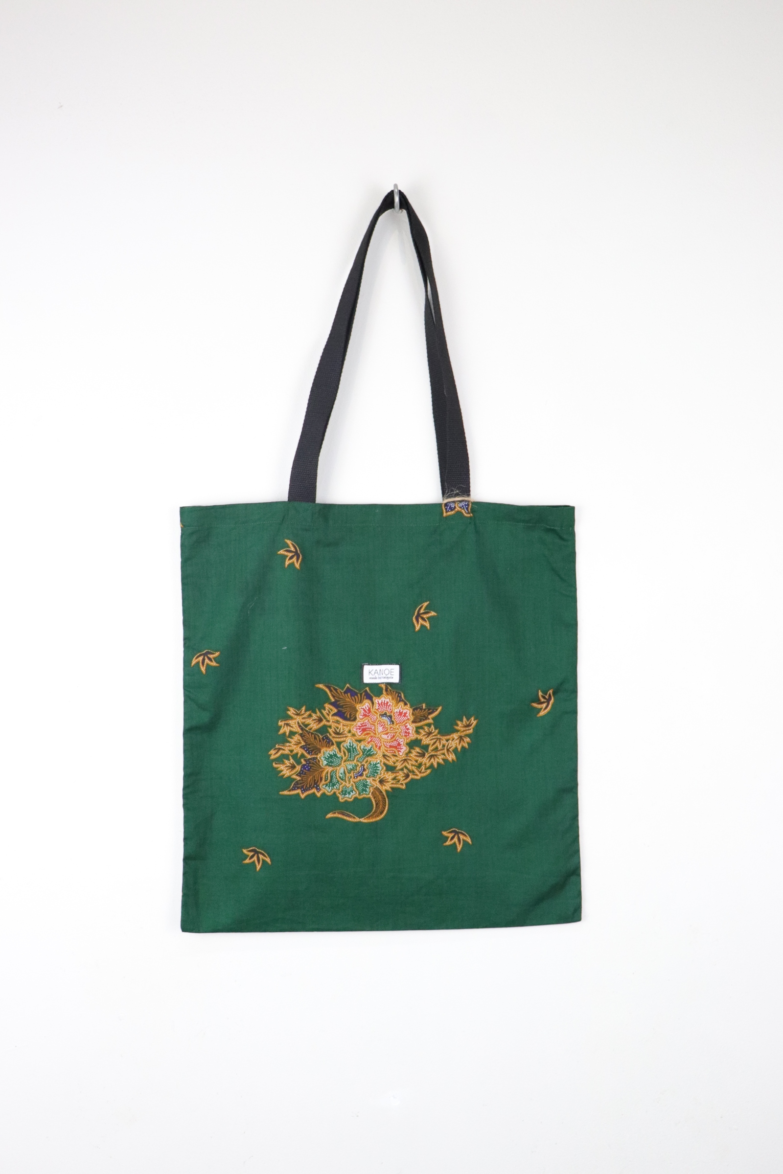 Batik Tote Bag - Maxi Emerald Nona (A)