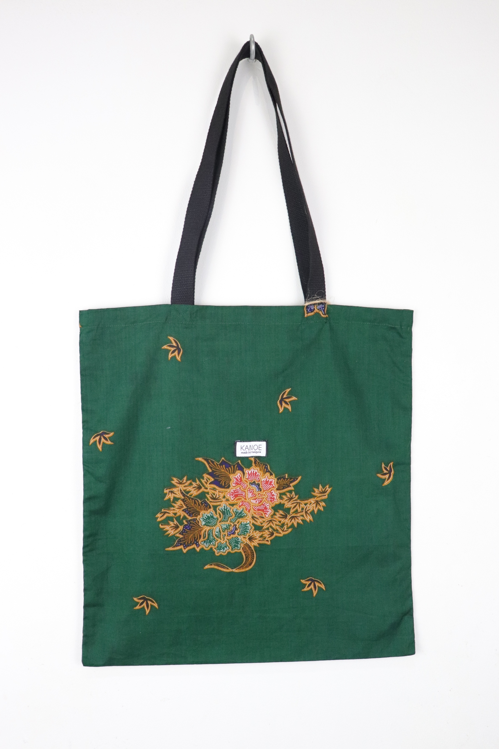 Batik Tote Bag - Maxi Emerald Nona (A)