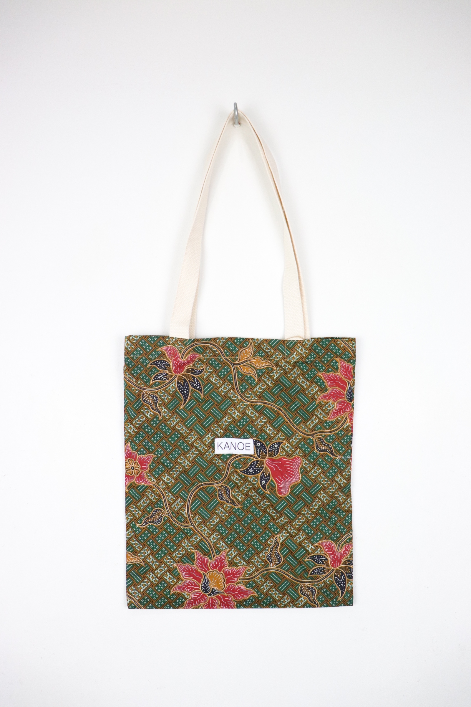 Batik Tote Bag - Mid Pecan (D)
