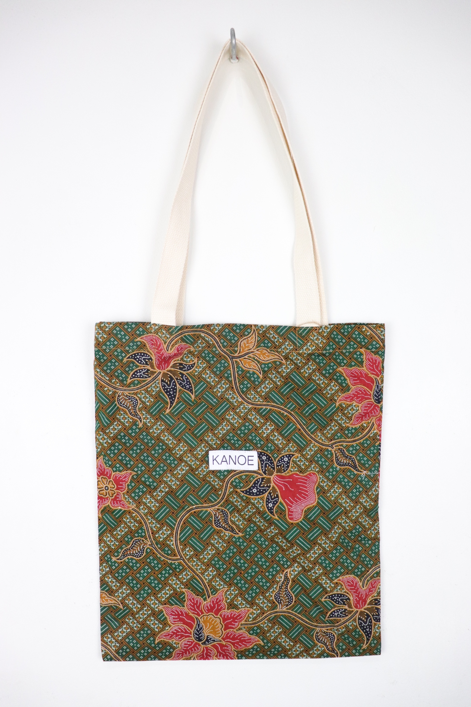 Batik Tote Bag - Mid Pecan (D)