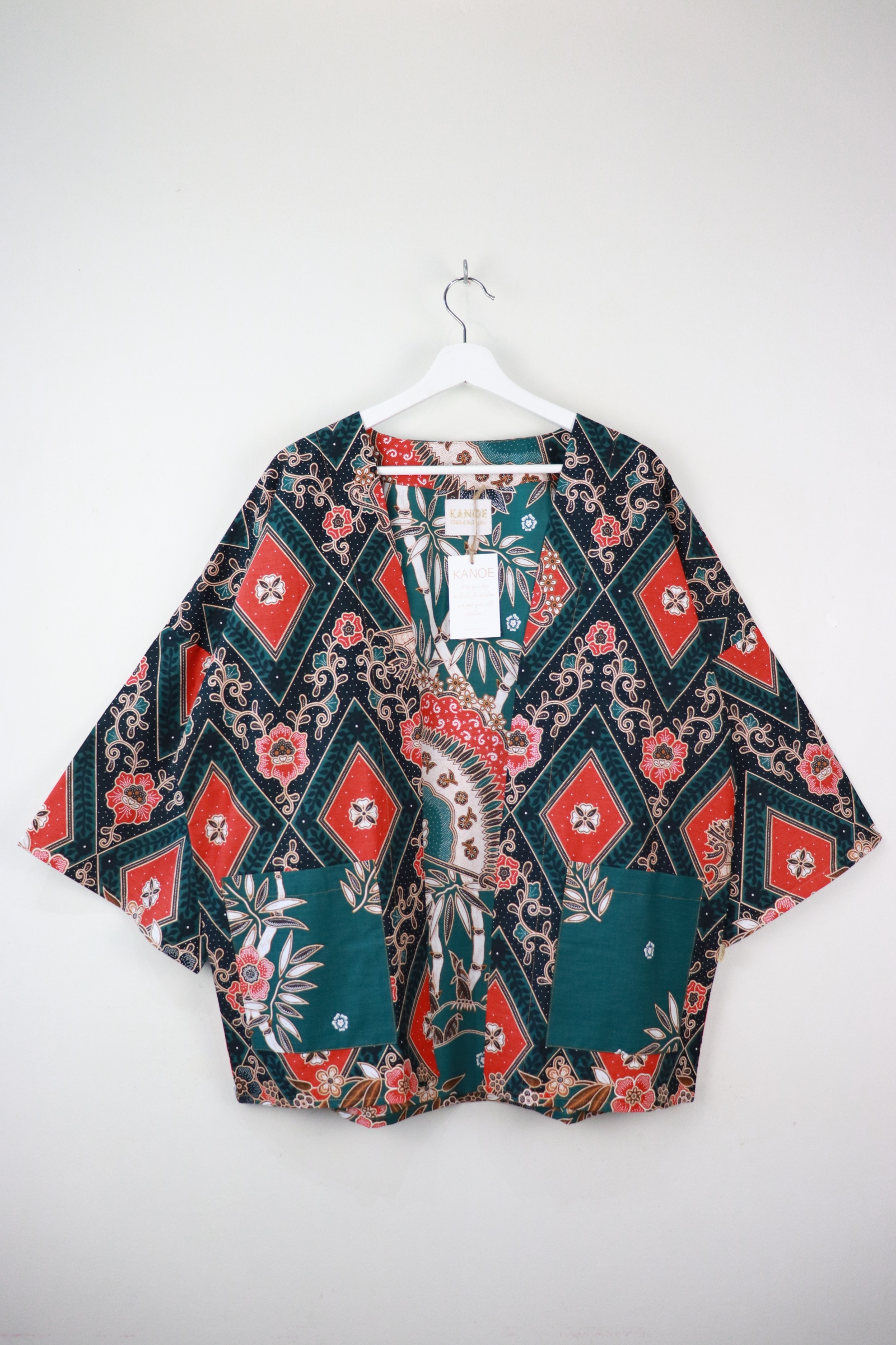 Batik Kimono Basic - Amaryllis Diamonds