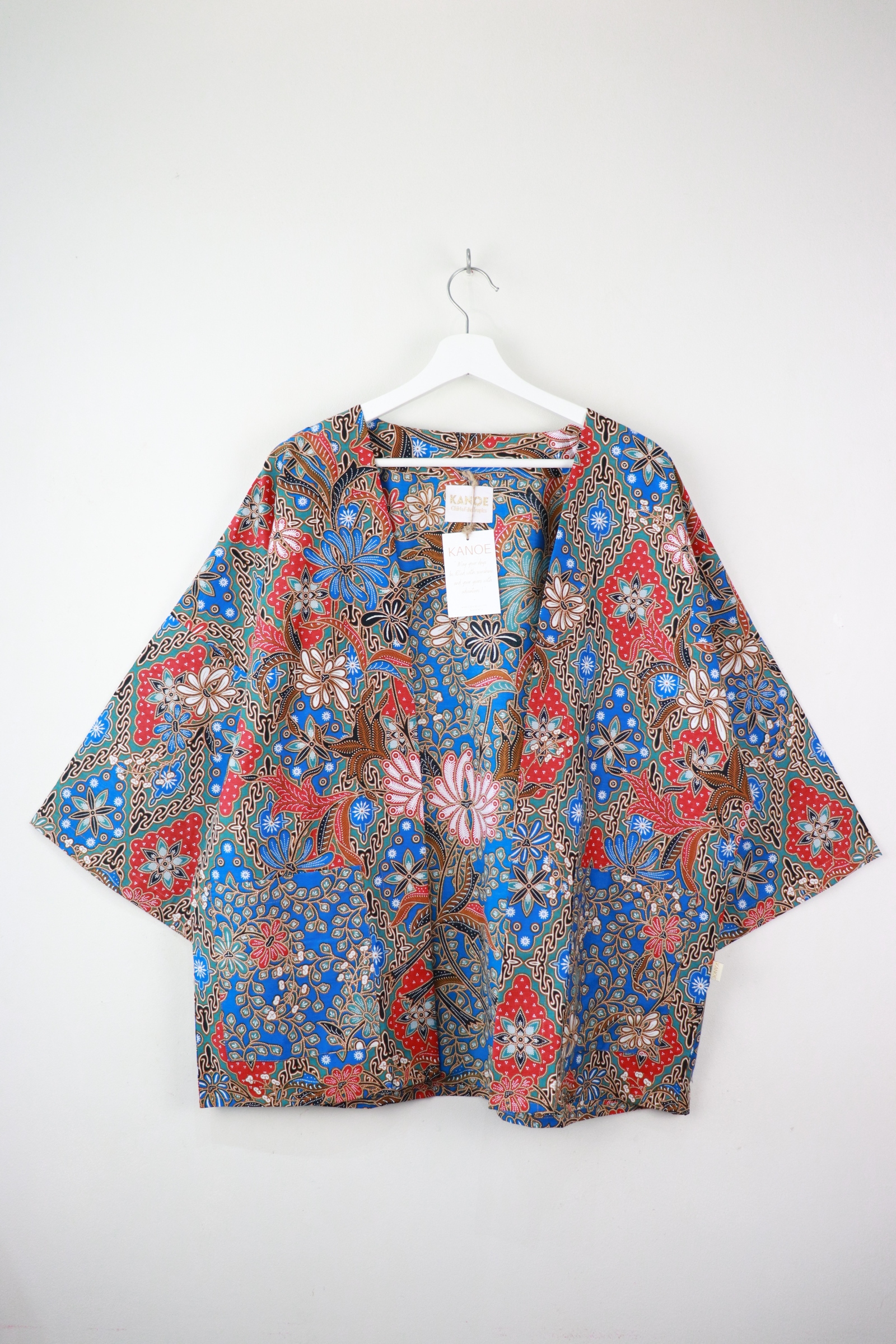 Batik Kimono Basic - Lotus Garden
