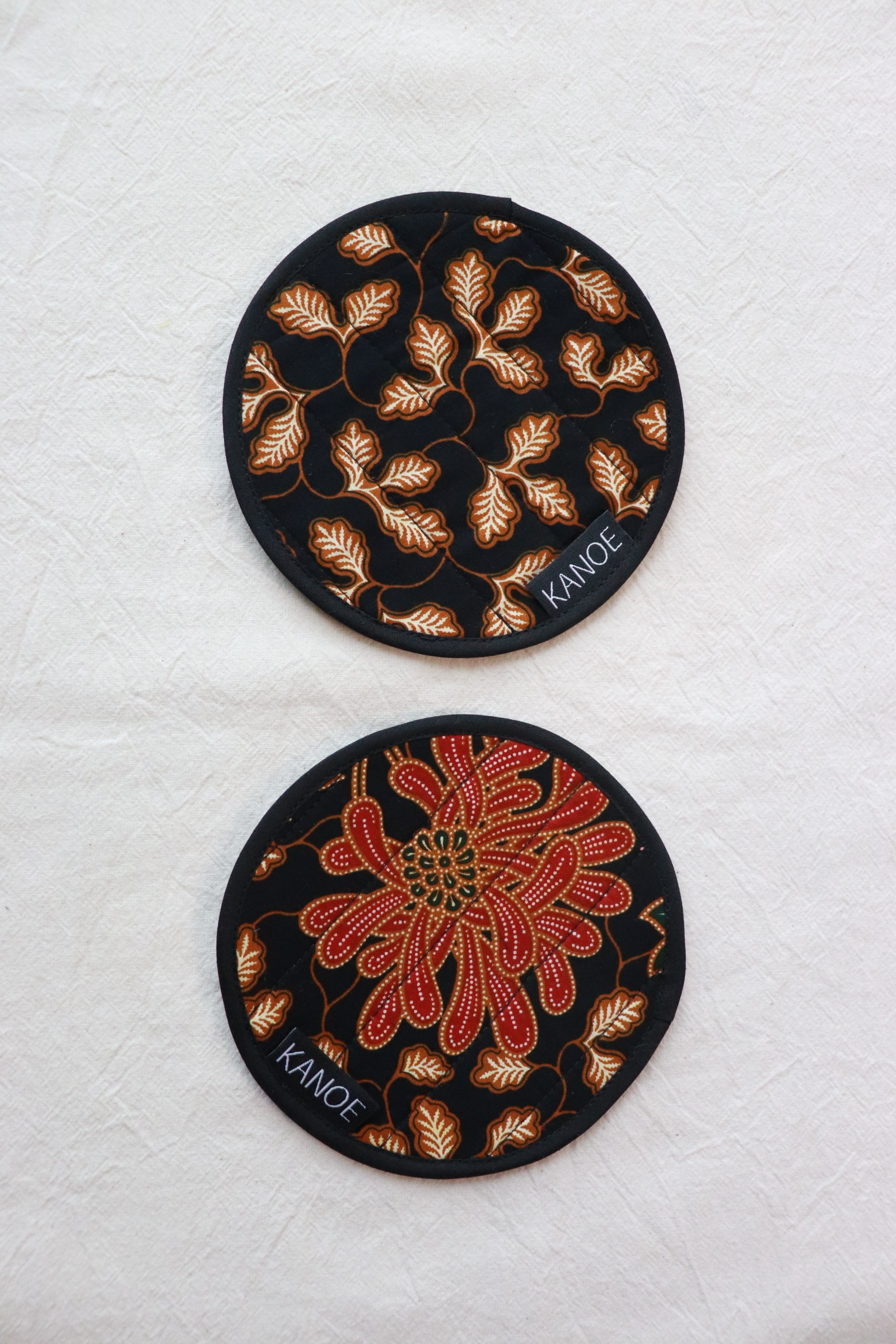 Batik Coaster - Roasted Arabica ( Set of 2 )