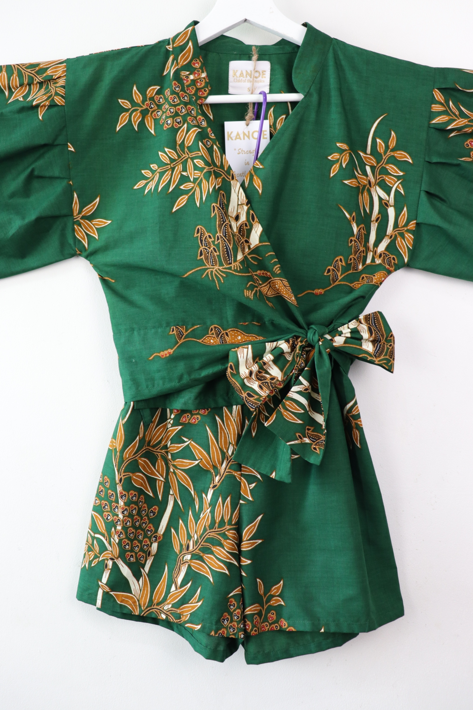 Cutie Wrap Matching Set - Matcha Tii